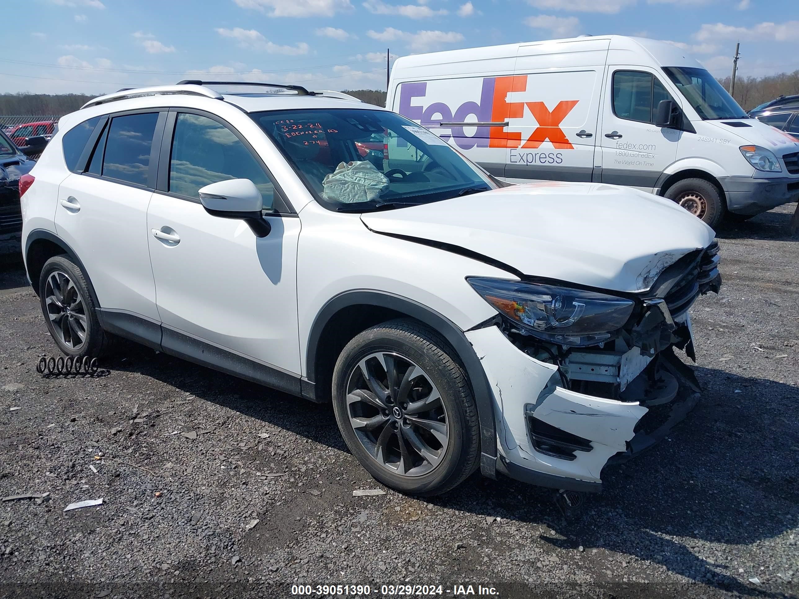 MAZDA CX-5 2016 jm3ke4dy1g0685841