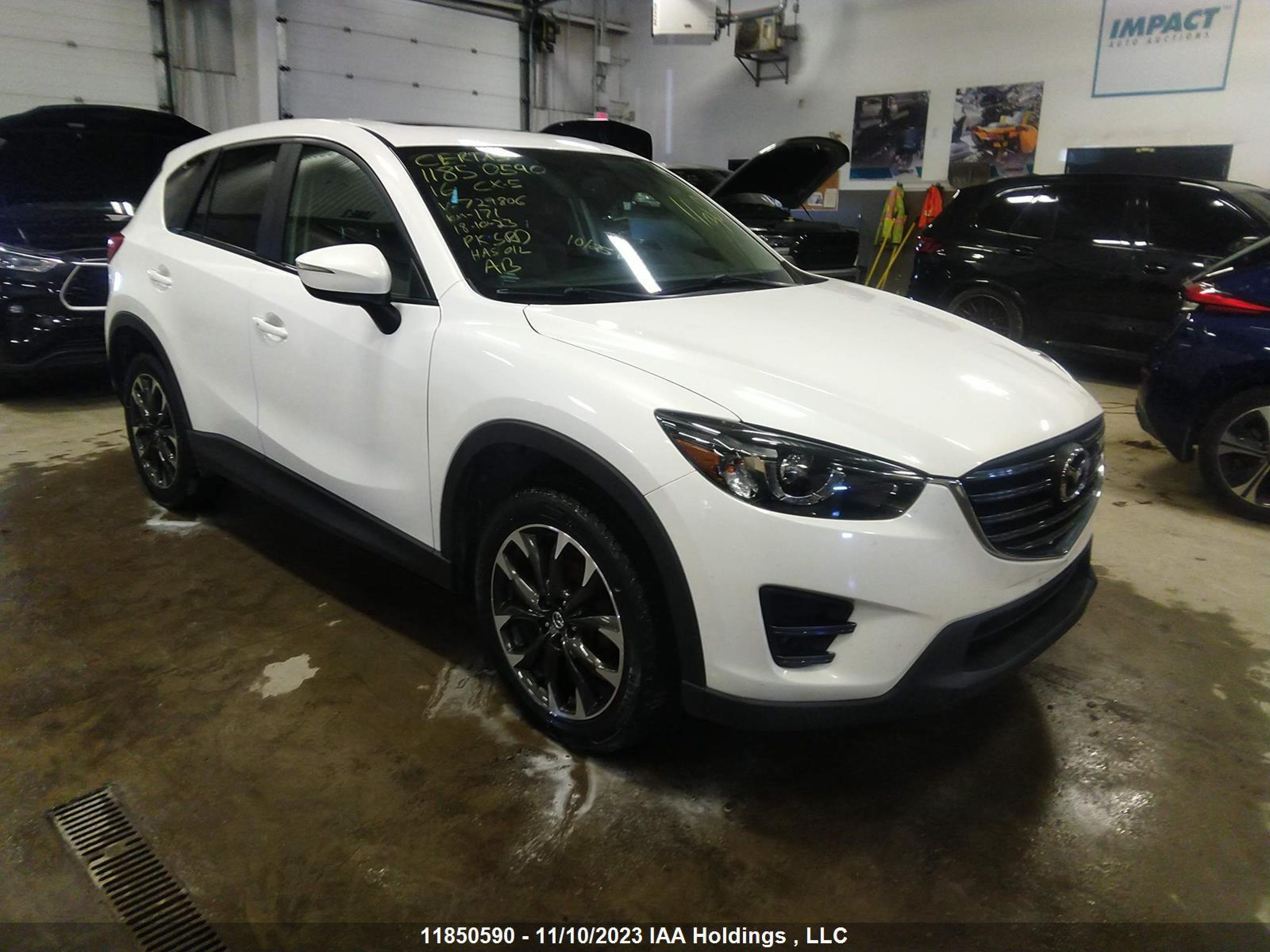 MAZDA CX-5 2016 jm3ke4dy1g0729806