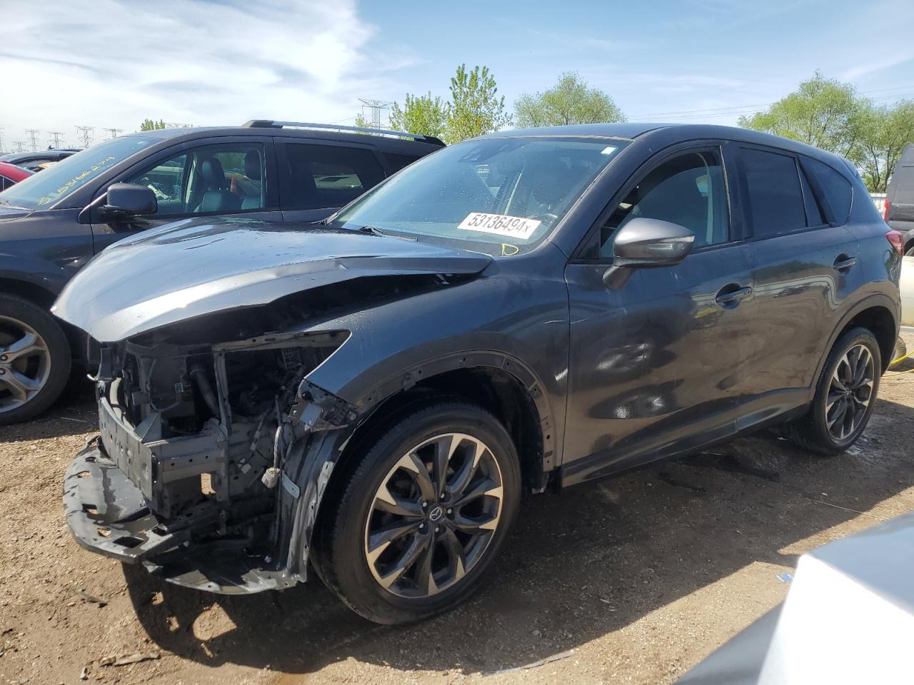 MAZDA CX-5 2016 jm3ke4dy1g0866180