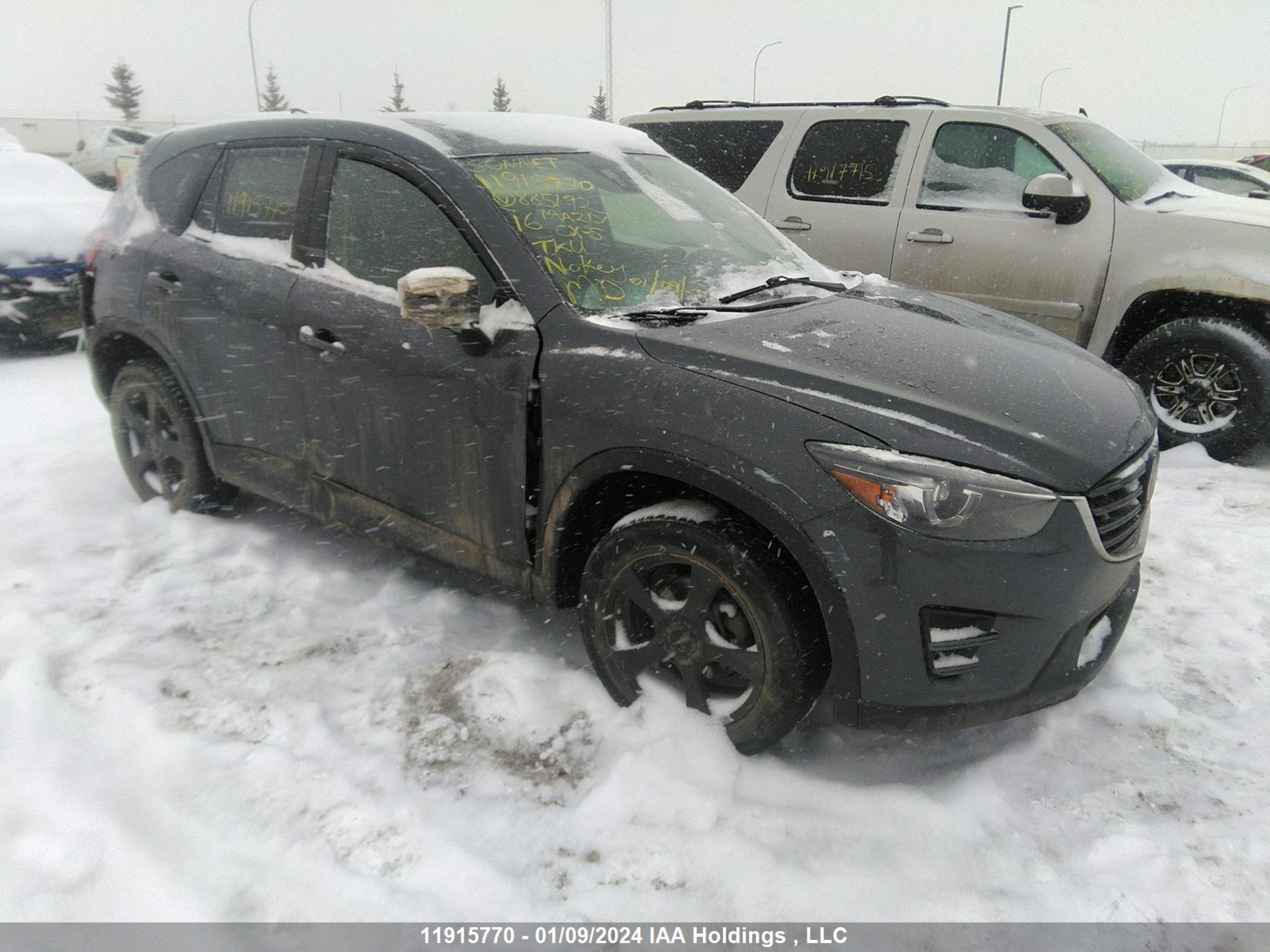 MAZDA CX-5 2016 jm3ke4dy4g0885192