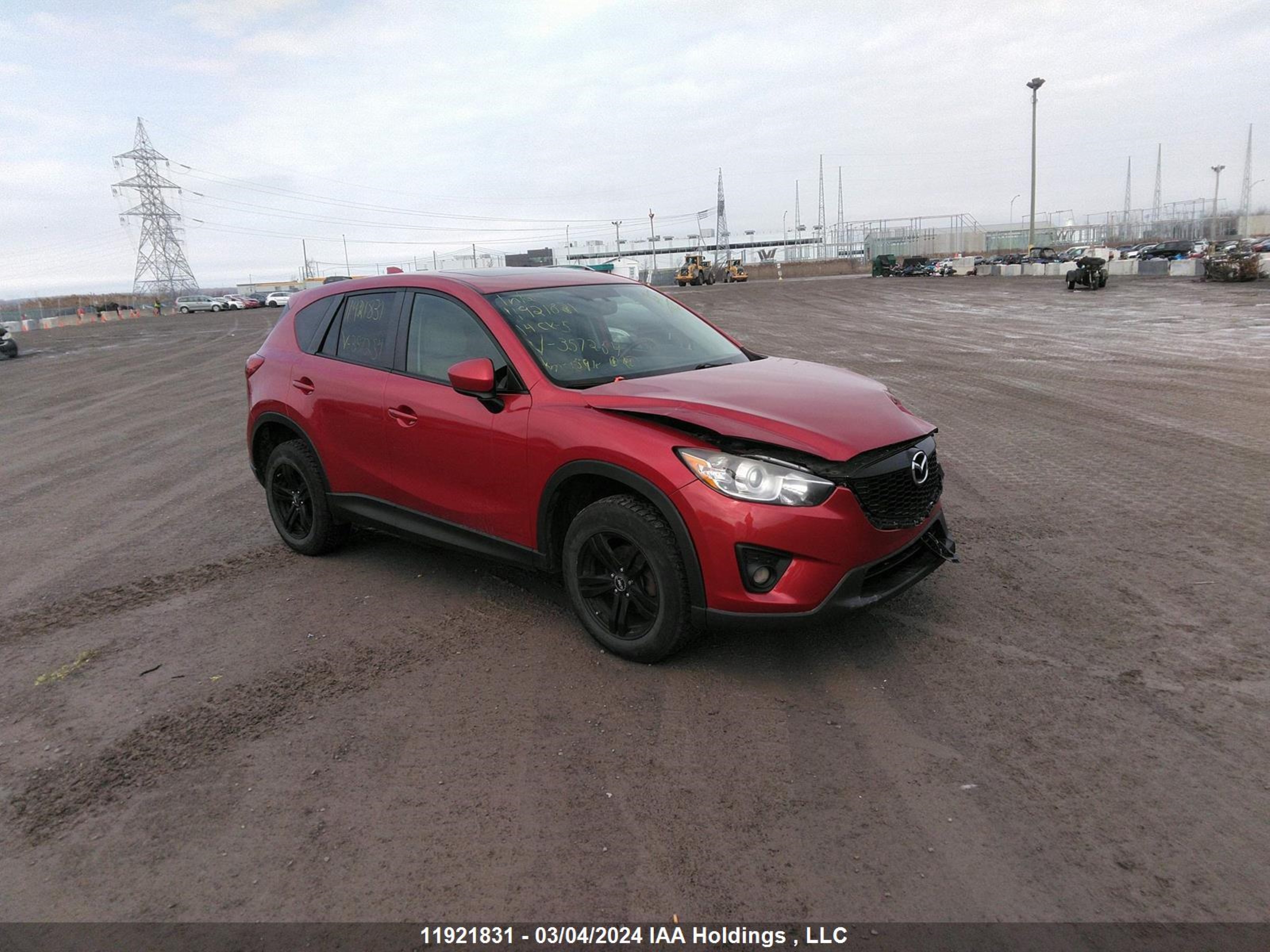 MAZDA CX-5 2014 jm3ke4dy5e0357254