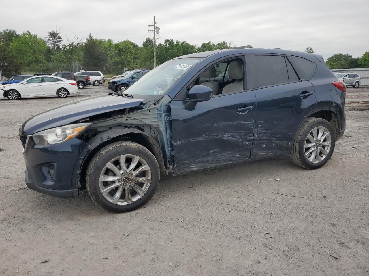 MAZDA CX-5 2014 jm3ke4dy5e0422412