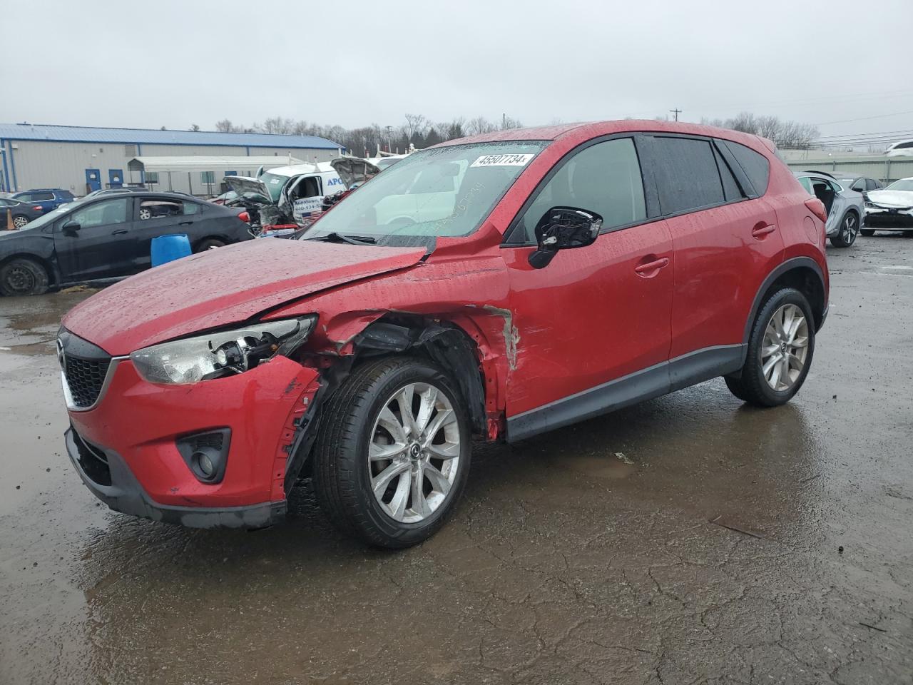 MAZDA CX-5 2014 jm3ke4dyxe0408716