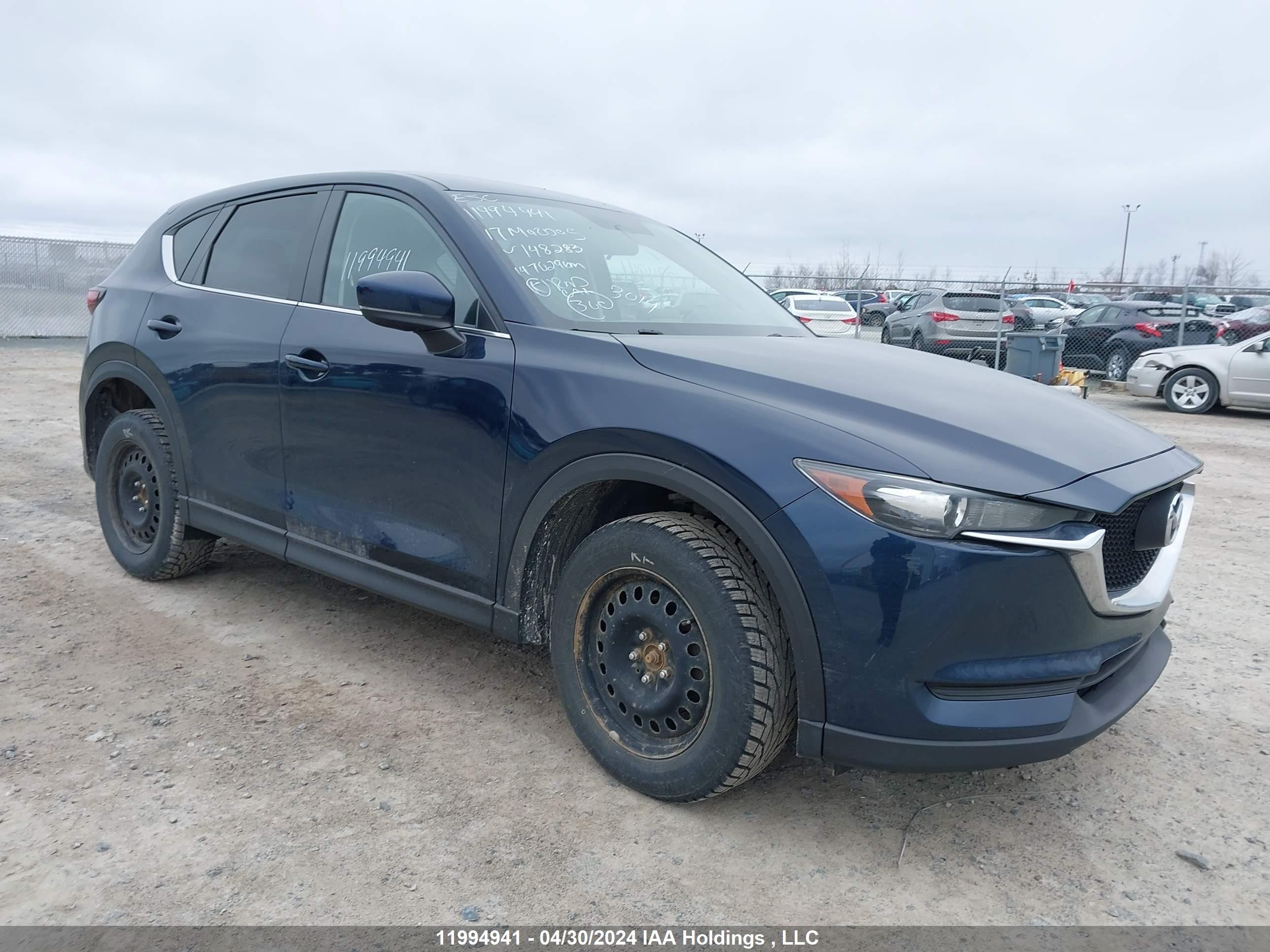 MAZDA CX-5 2017 jm3kfabl9h0148283