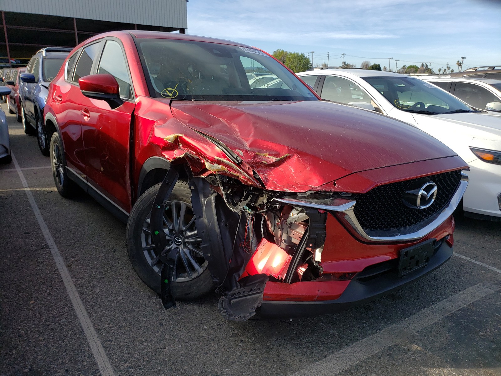 MAZDA CX-5 TOURI 2017 jm3kfacl0h0147618