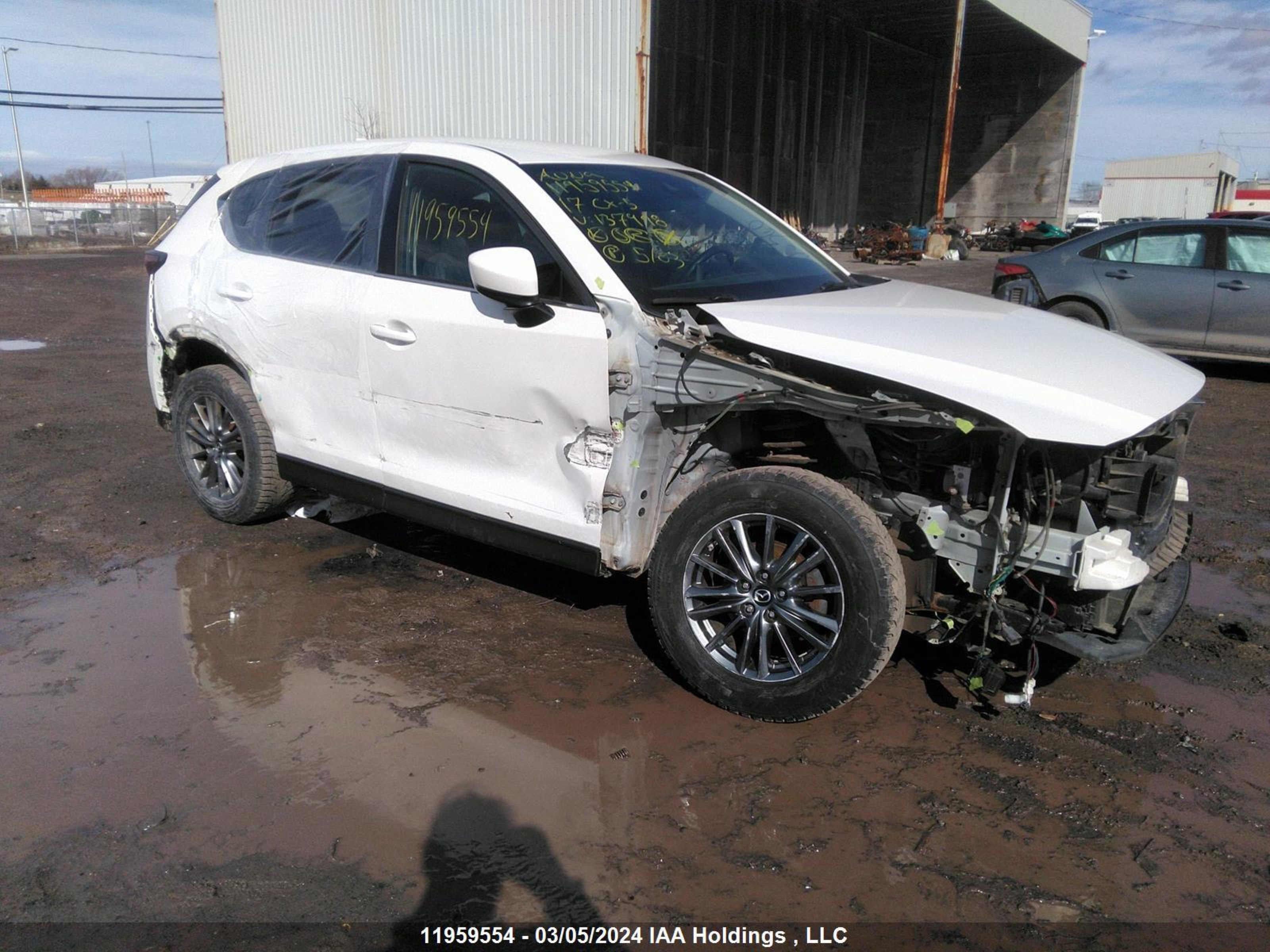 MAZDA CX-5 2017 jm3kfbcl0h0137998