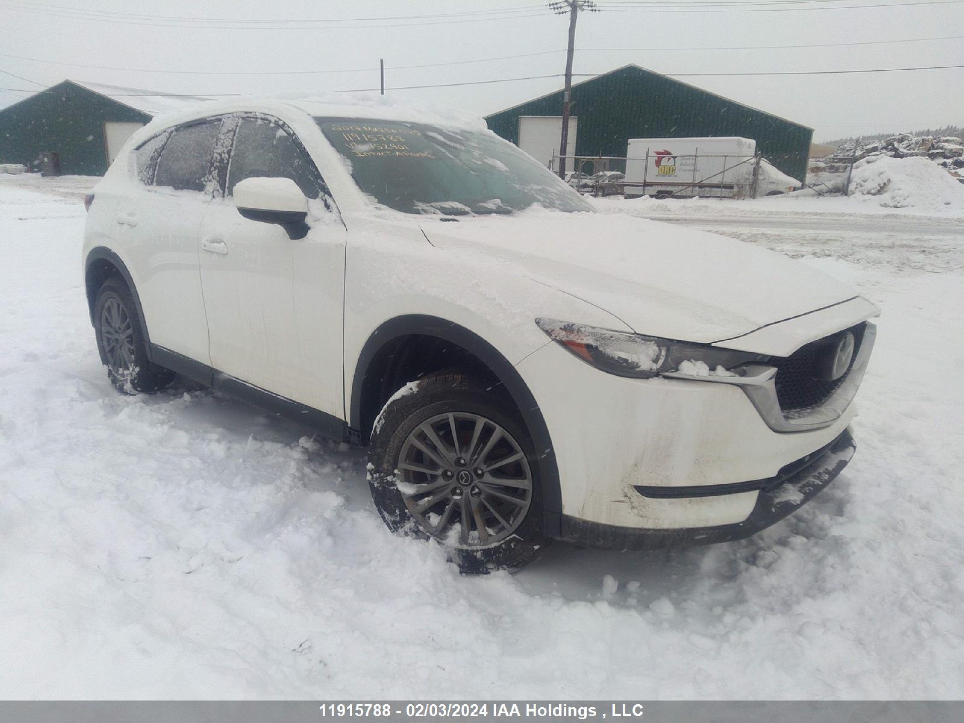 MAZDA CX-5 2017 jm3kfbcl3h0152401