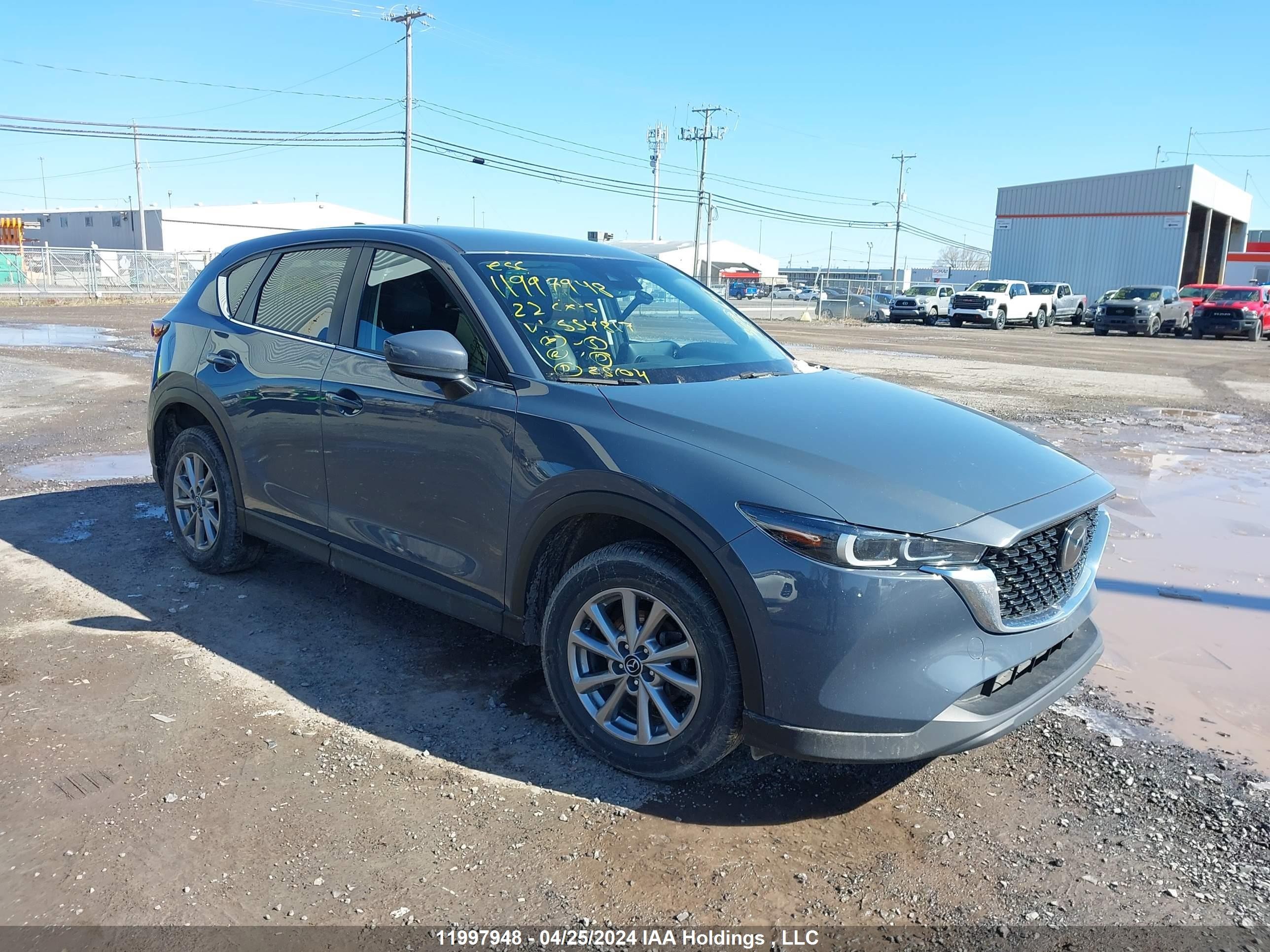 MAZDA CX-5 2022 jm3kfbcm0n0554817