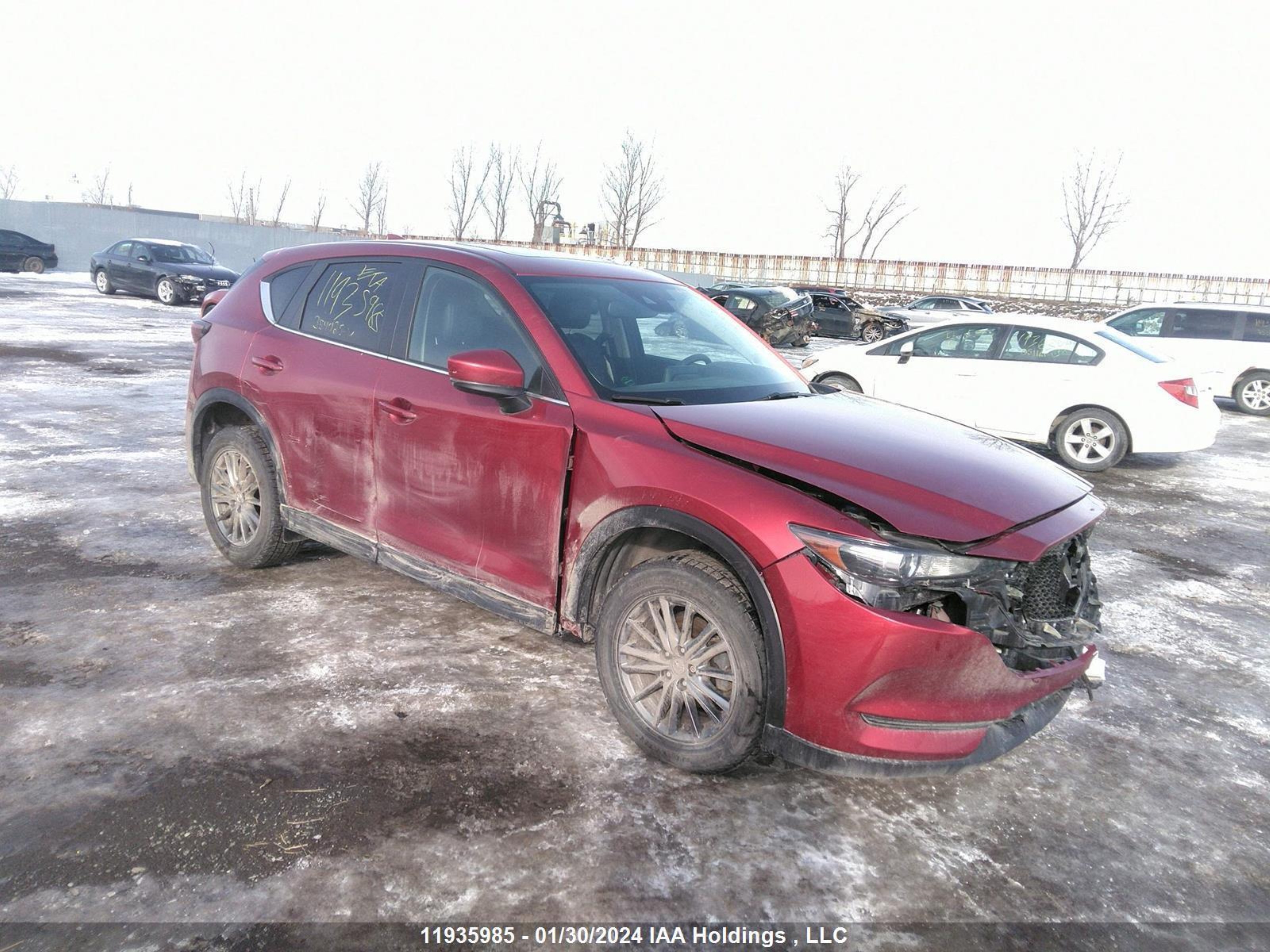 MAZDA CX-5 2018 jm3kfbcm5j0354025