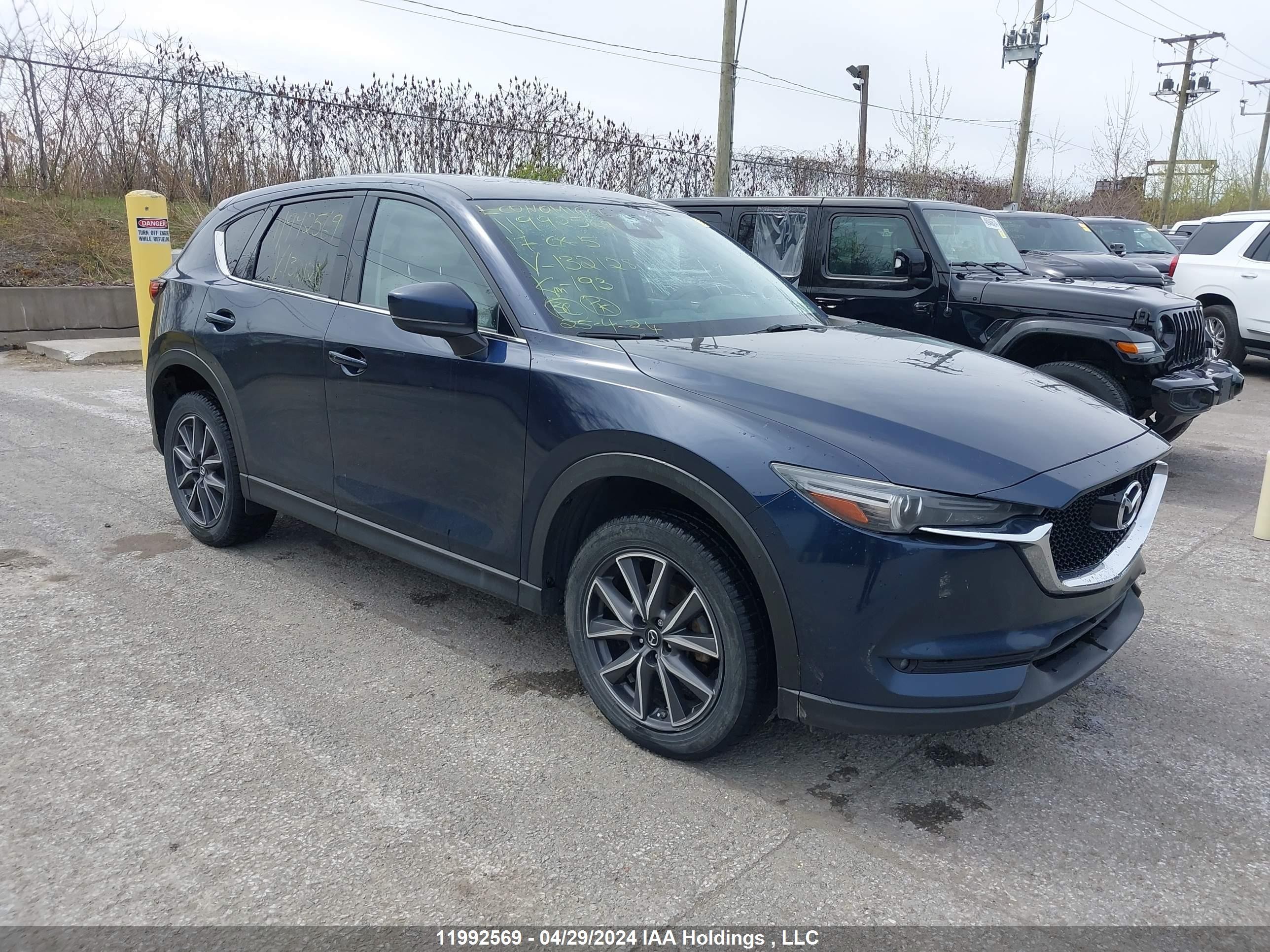 MAZDA CX-5 2017 jm3kfbdl1h0132128