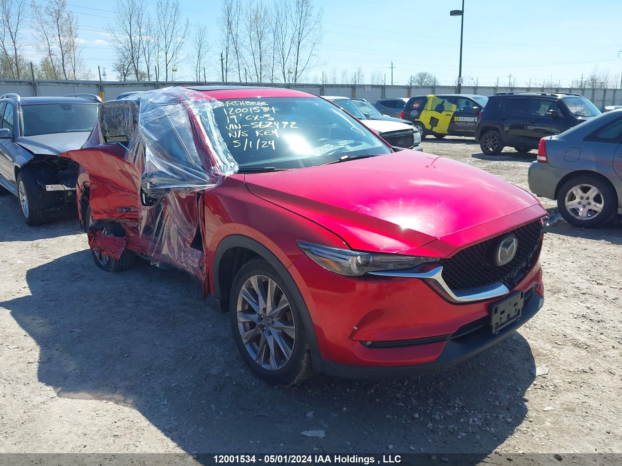 MAZDA CX-5 2019 jm3kfbdy3k0562472