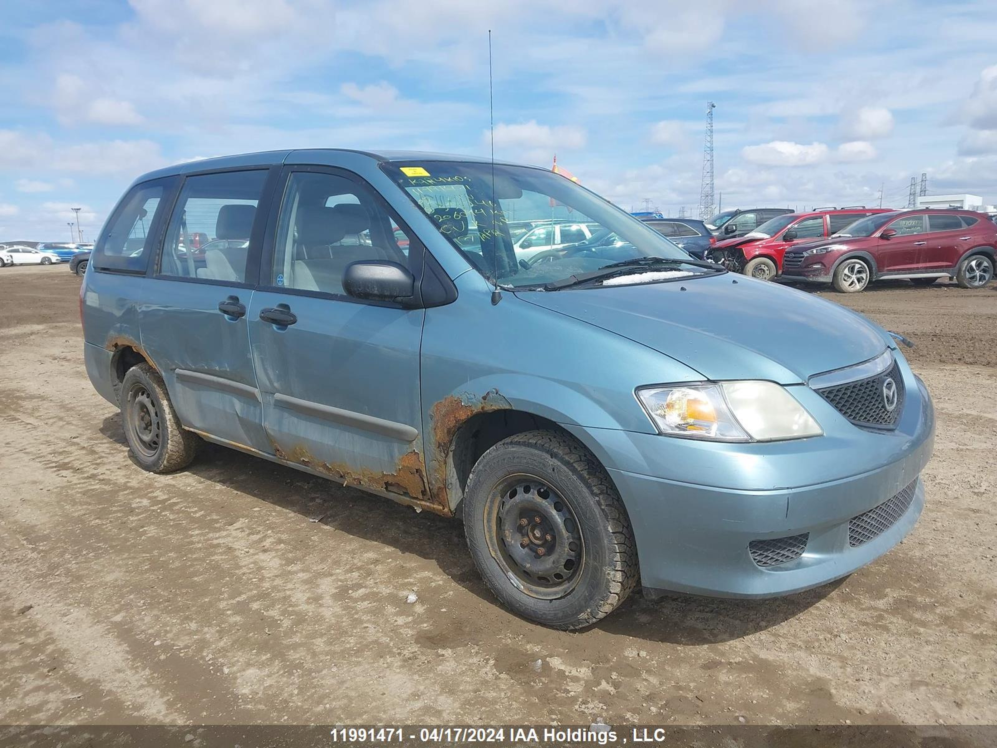 MAZDA MPV 2002 jm3lw28a520330246