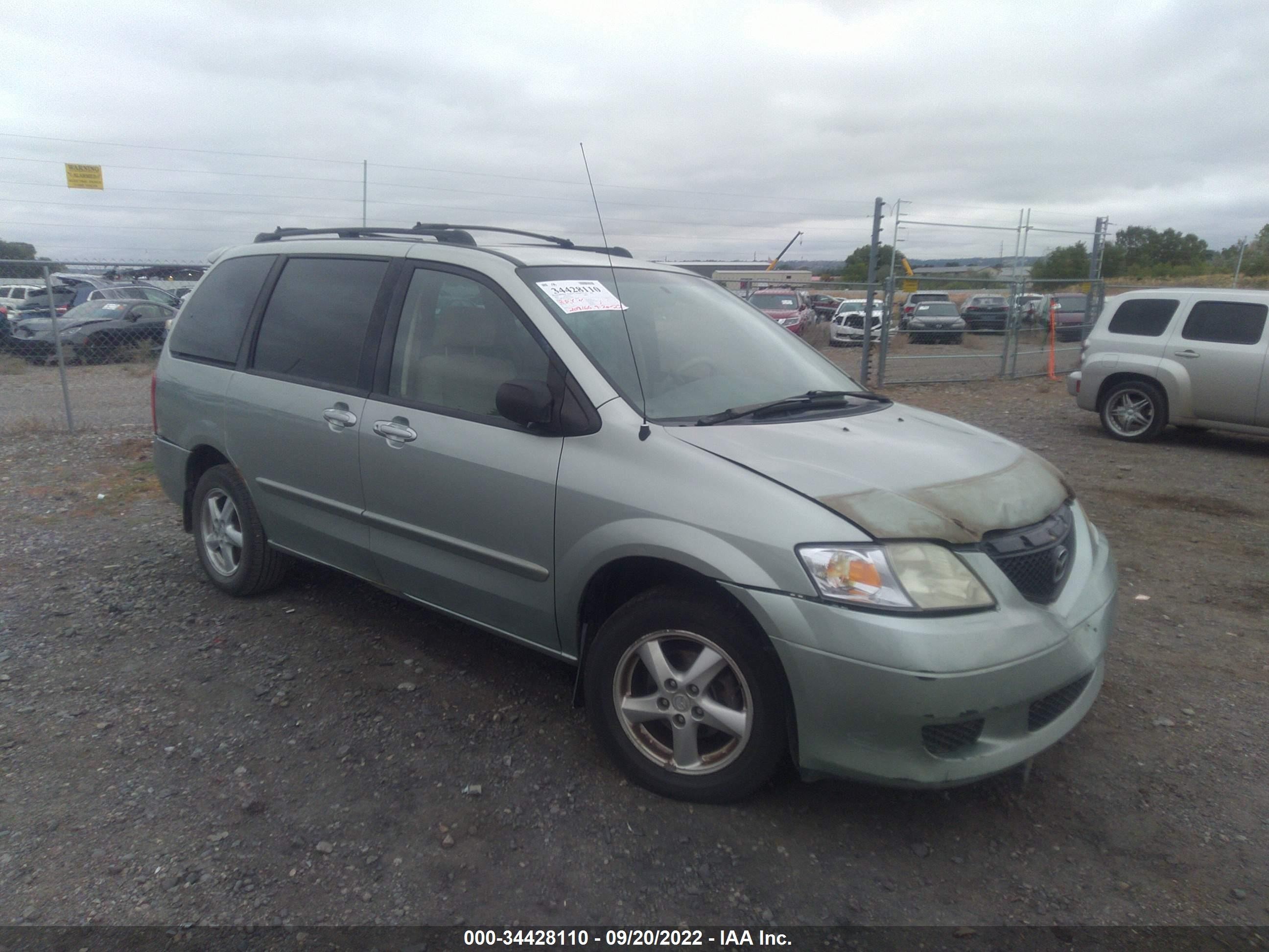 MAZDA MPV 2003 jm3lw28a630339202