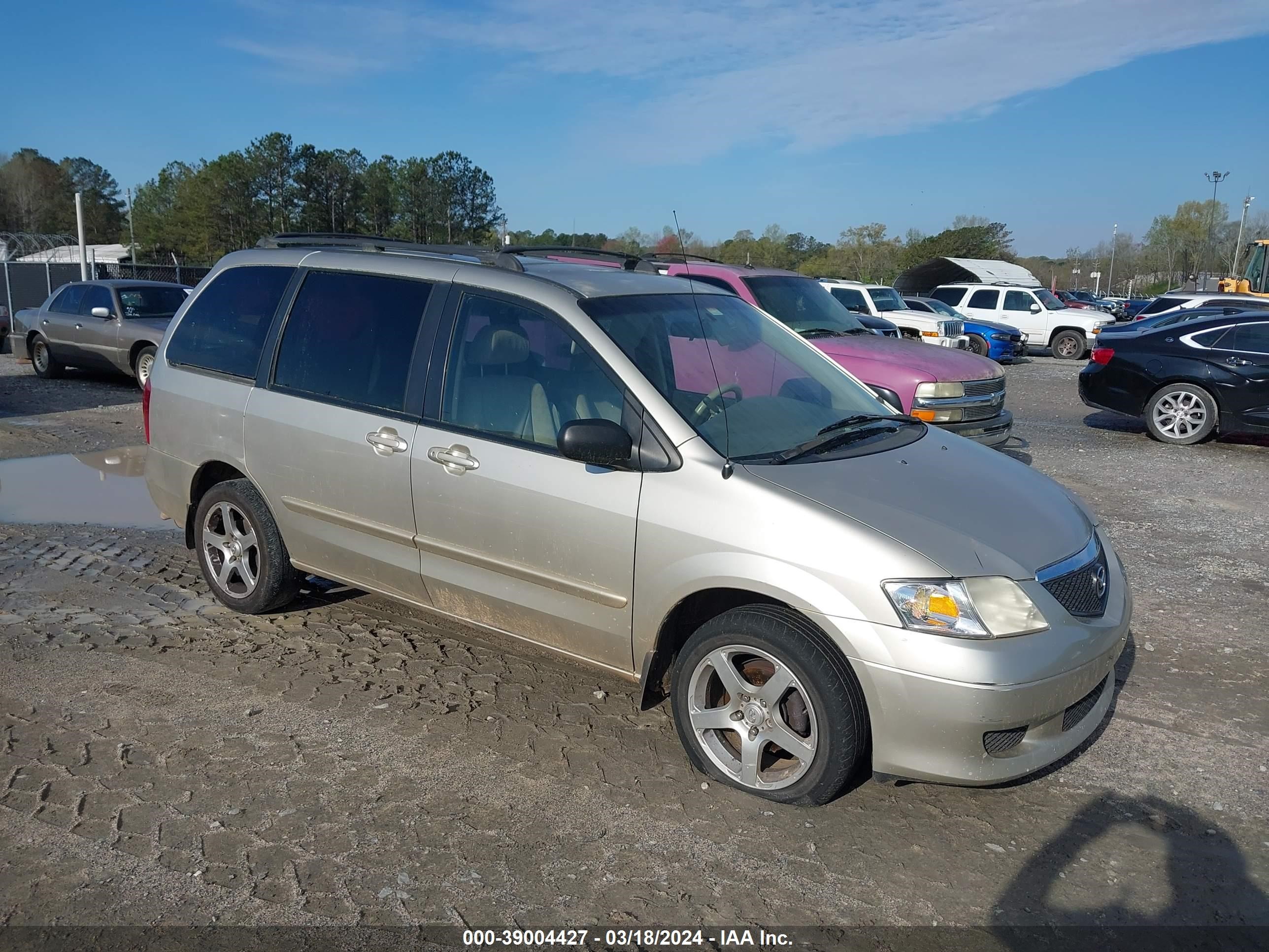 MAZDA MPV 2002 jm3lw28a720325484