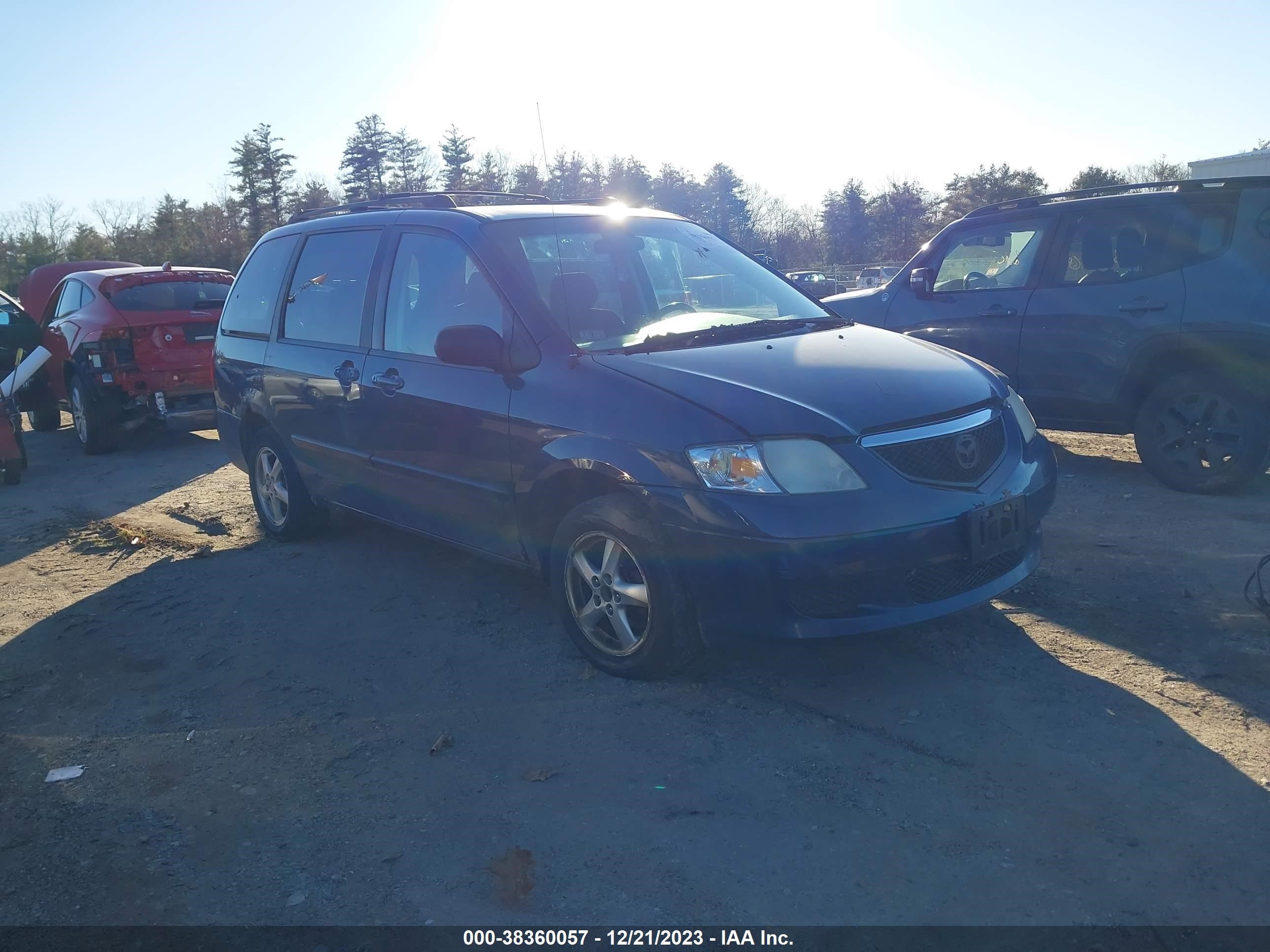 MAZDA MPV 2003 jm3lw28a830345860