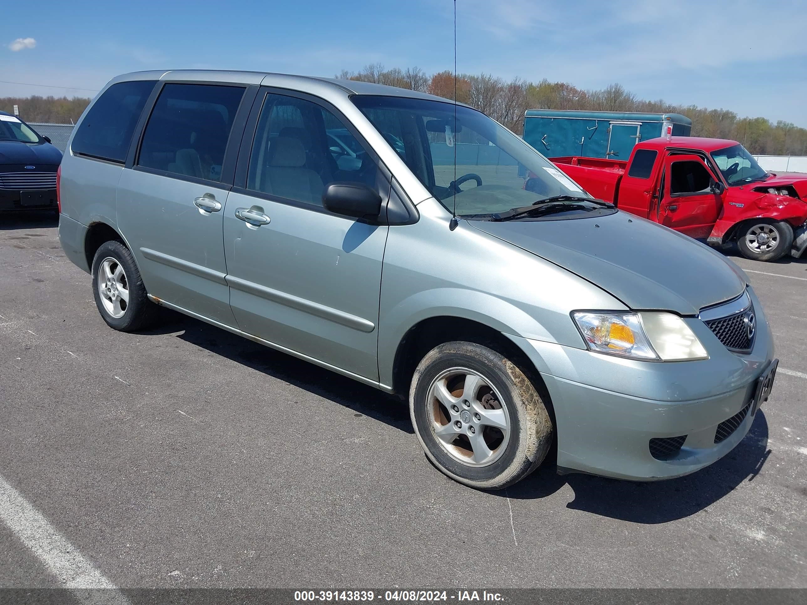 MAZDA MPV 2002 jm3lw28ax20323664