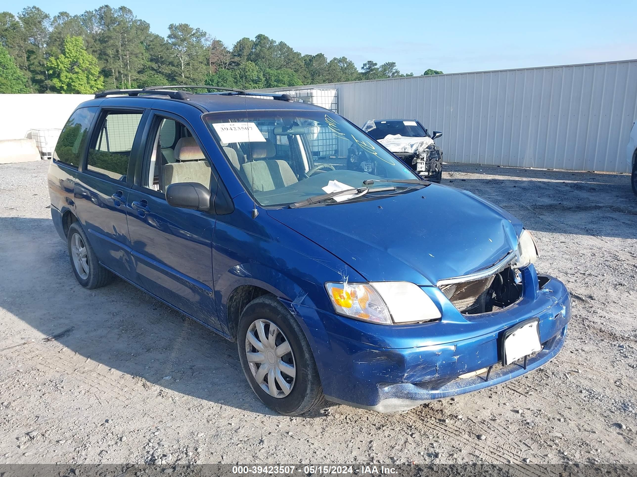 MAZDA MPV 2001 jm3lw28g310180107