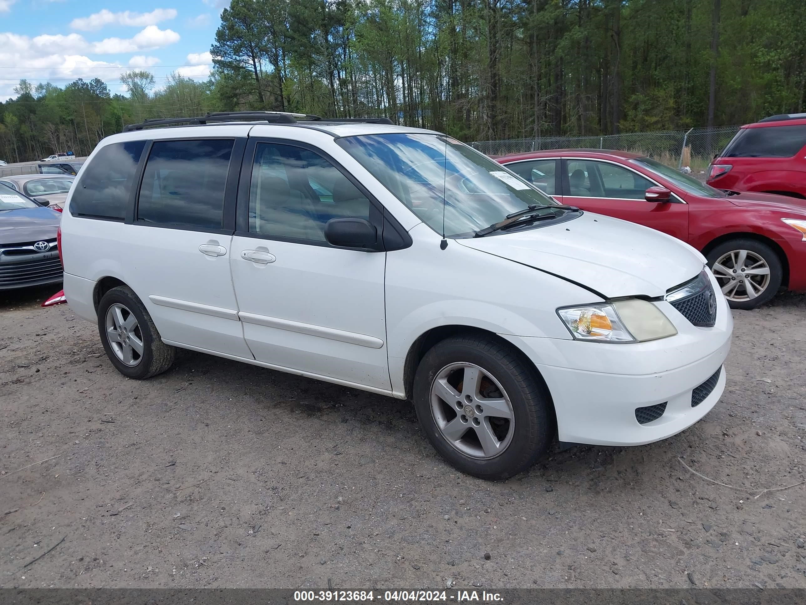 MAZDA MPV 2002 jm3lw28j020306386