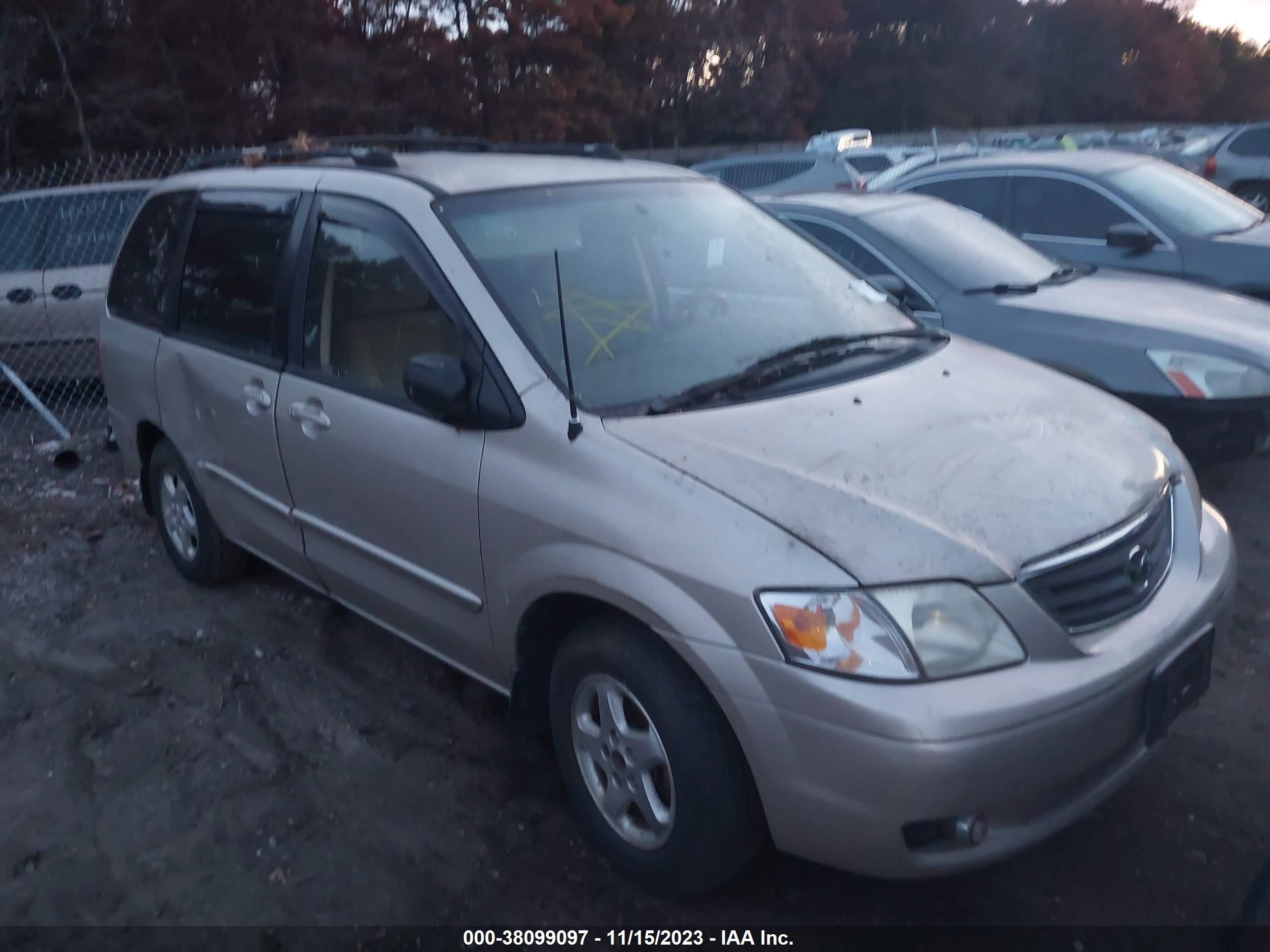 MAZDA MPV 2001 jm3lw28y310199507