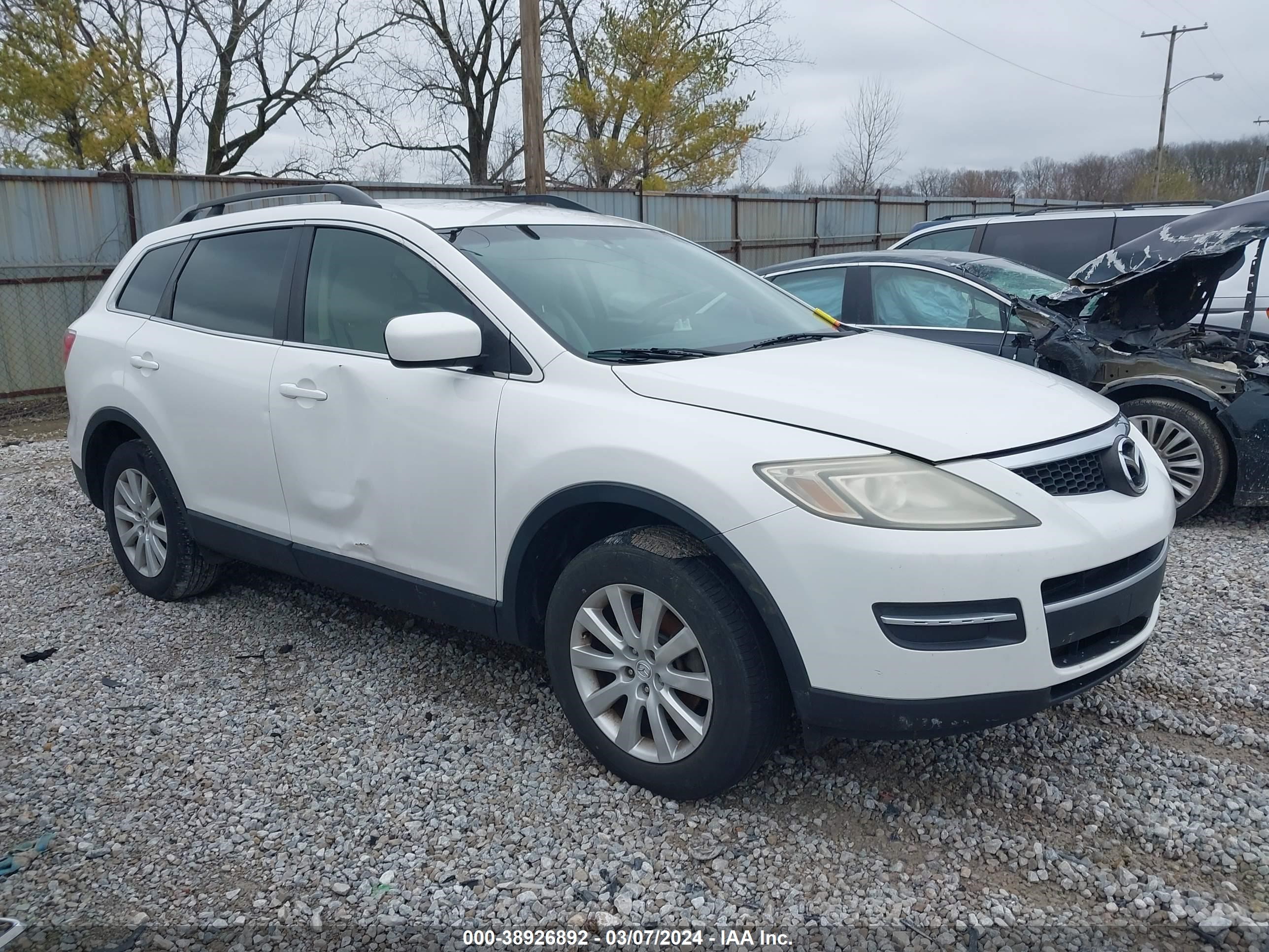 MAZDA CX-9 2007 jm3tb28y670116186