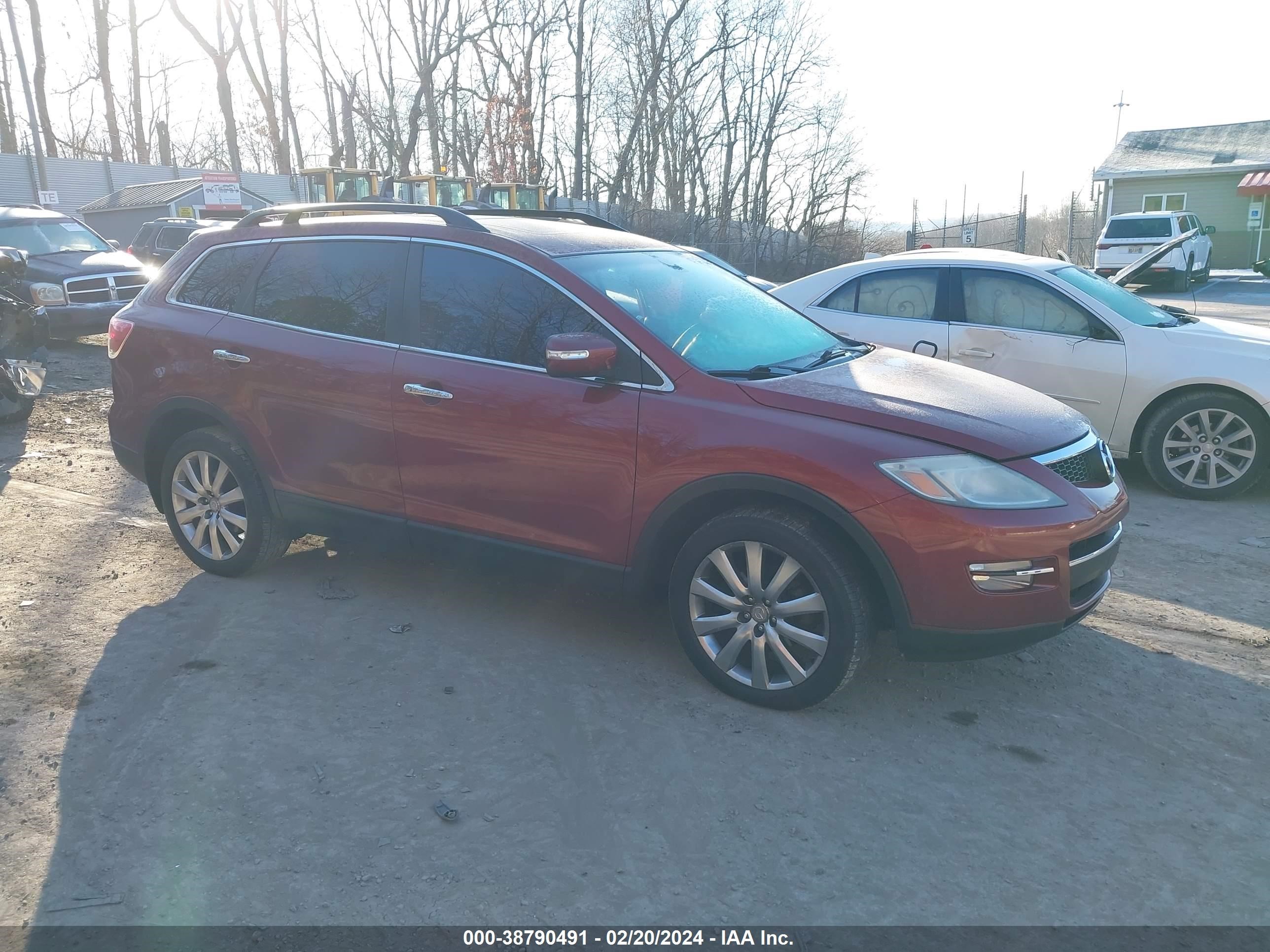 MAZDA CX-9 2009 jm3tb38vx90180651