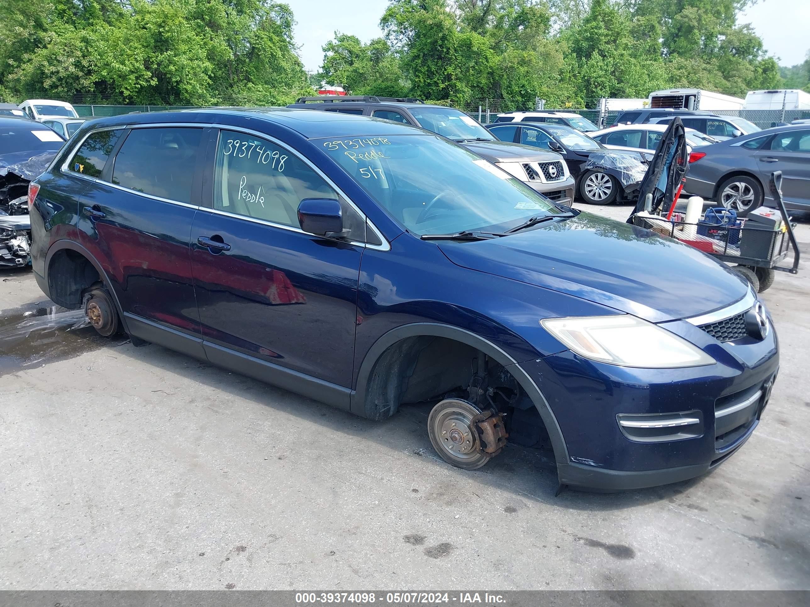 MAZDA CX-9 2007 jm3tb38y370102946