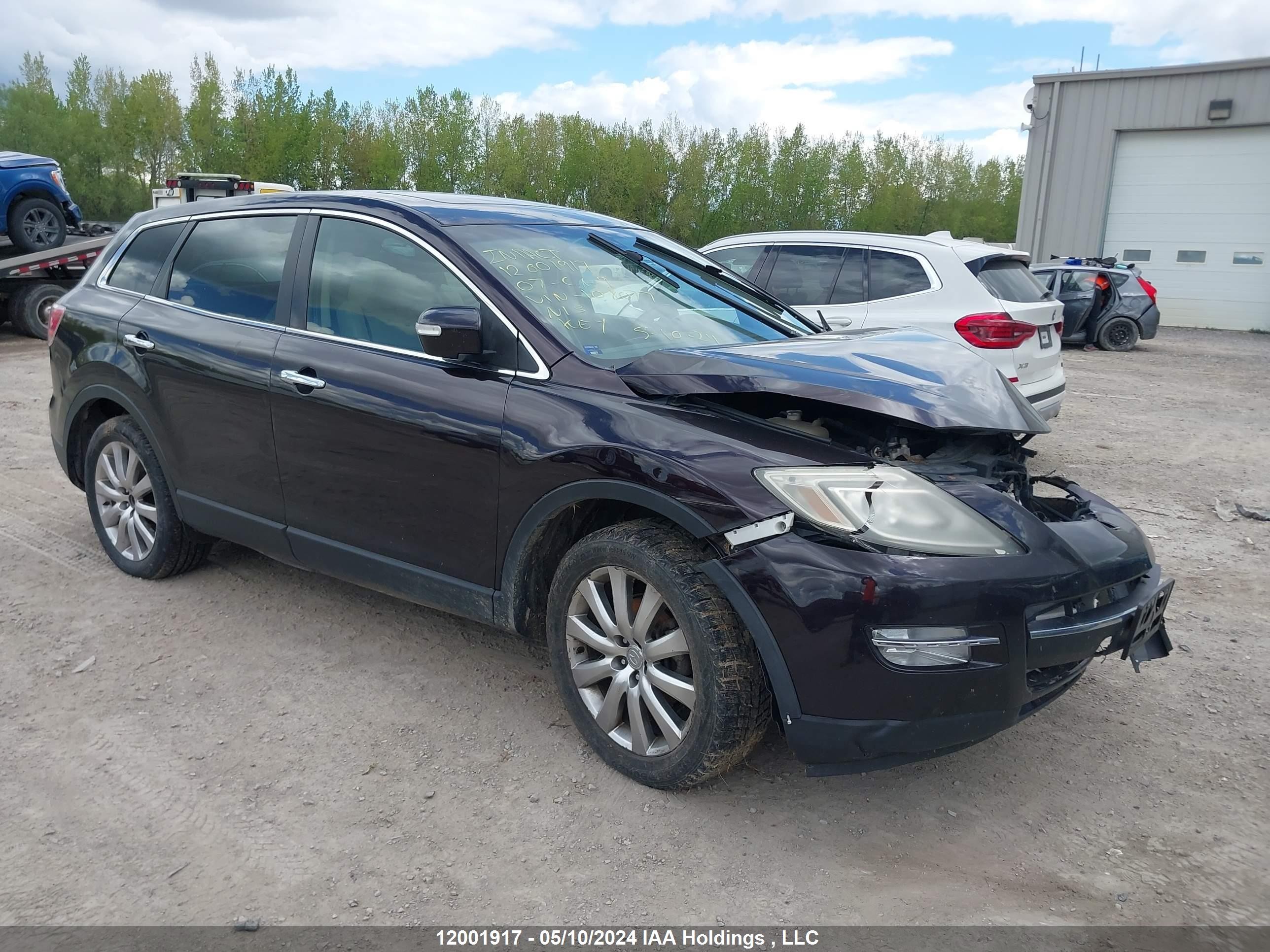 MAZDA CX-9 2007 jm3tb38y870108077