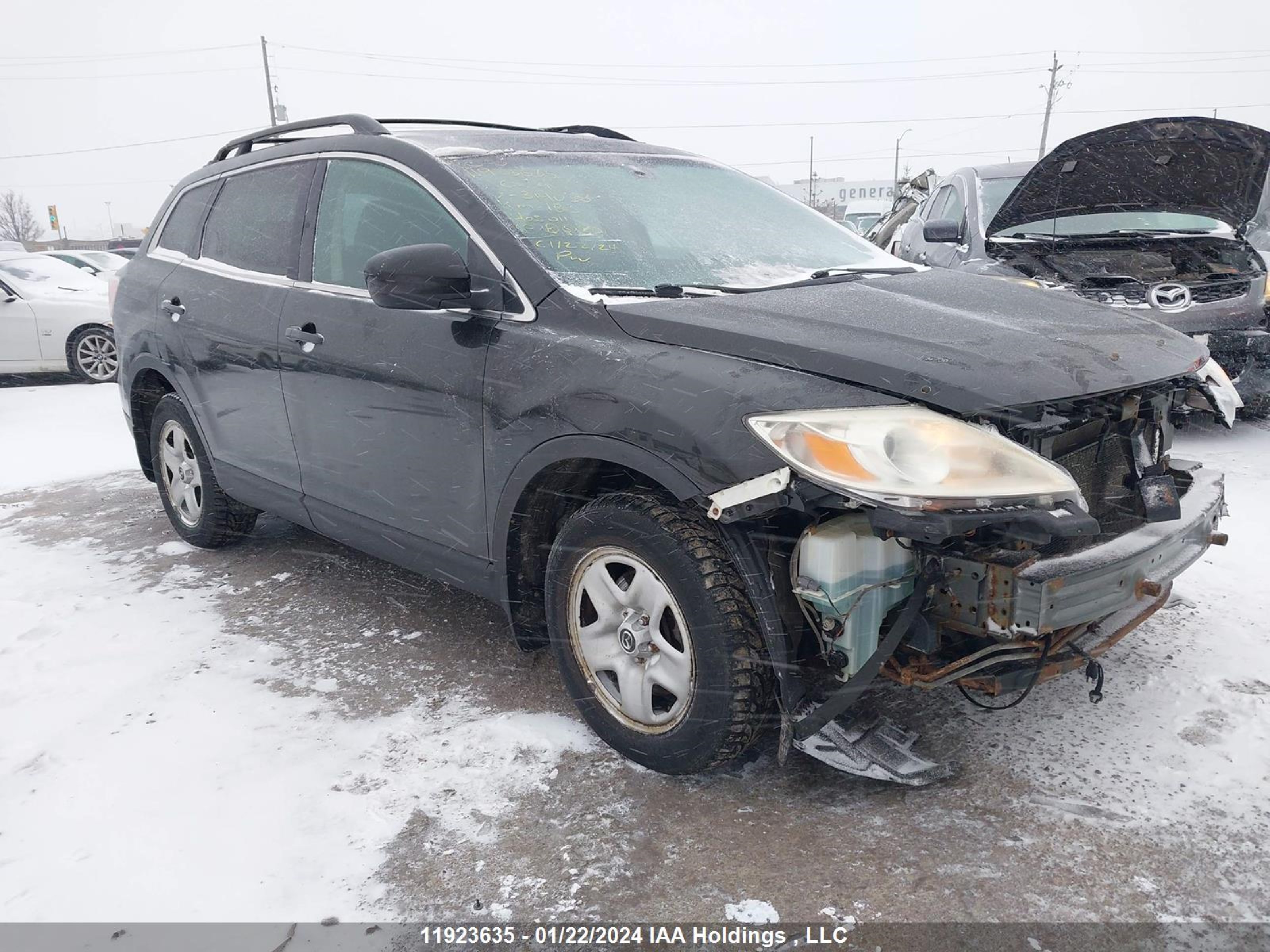 MAZDA CX-9 2011 jm3tb3ca5b0314038