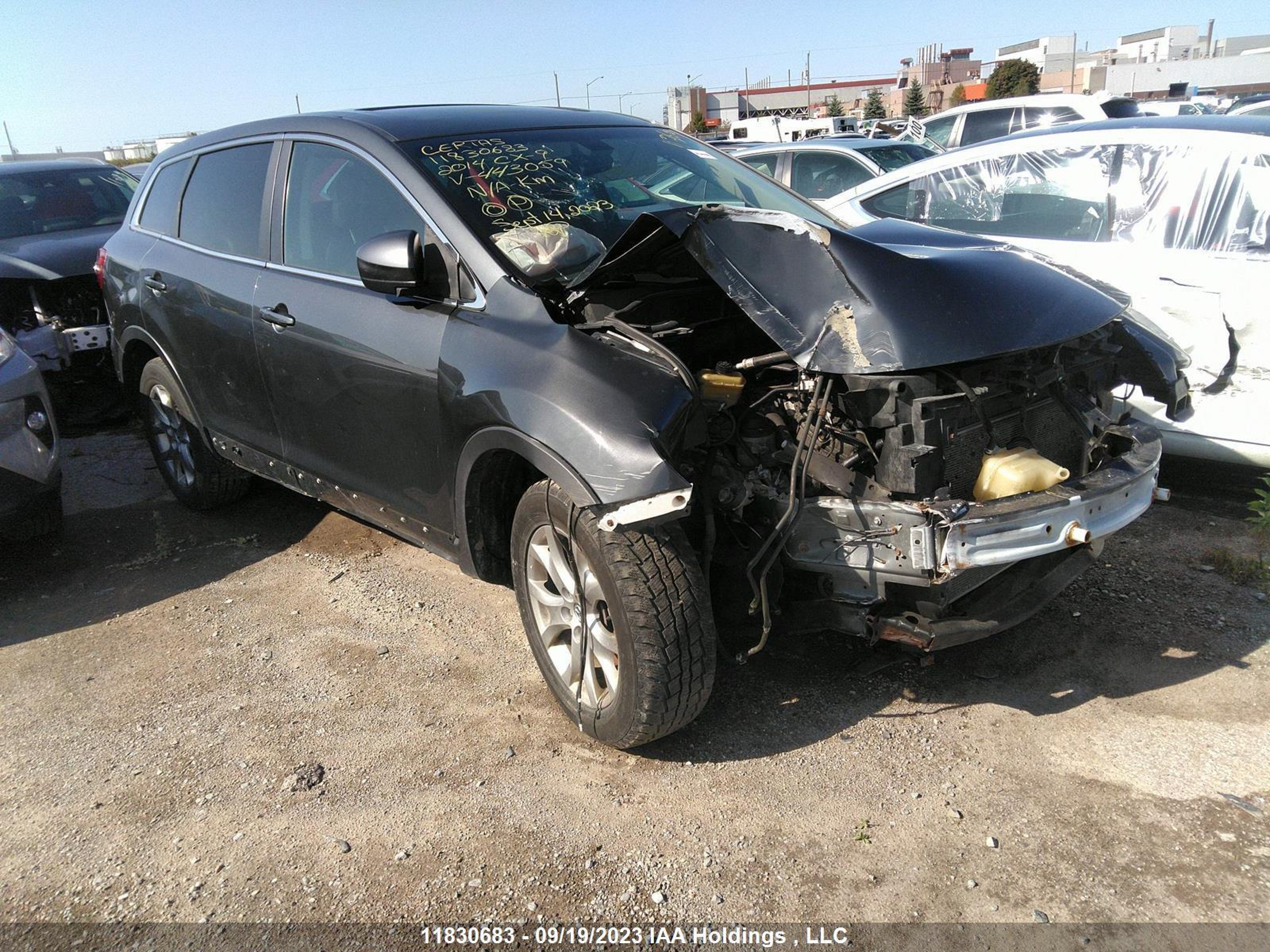 MAZDA CX-9 2014 jm3tb3ca5e0443059