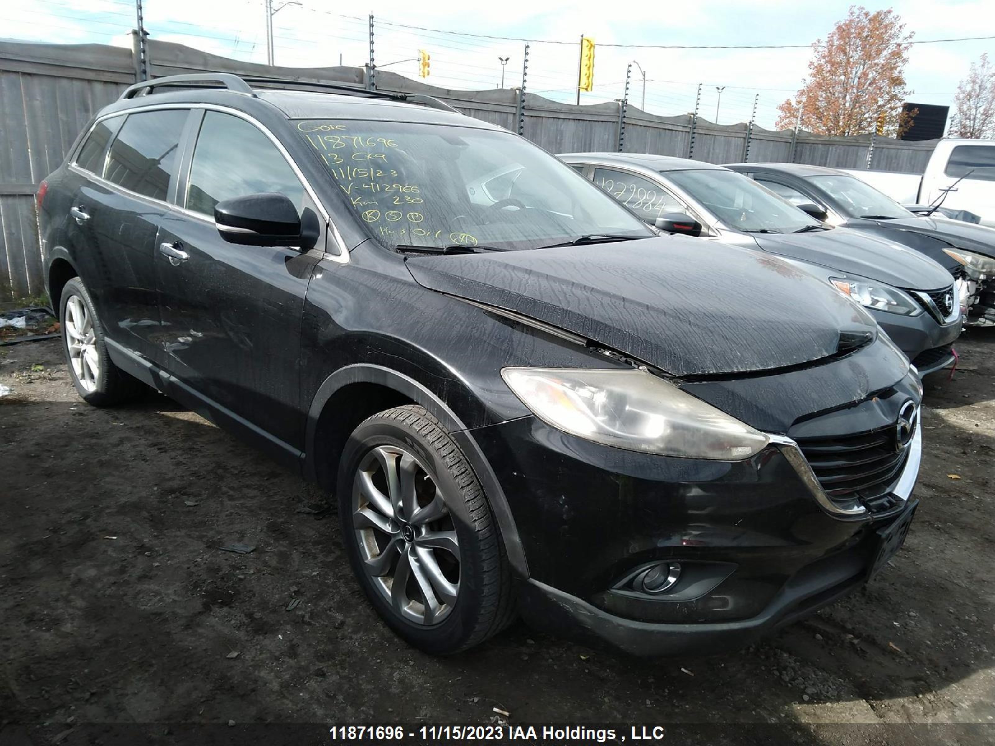 MAZDA CX-9 2013 jm3tb3da8d0412966