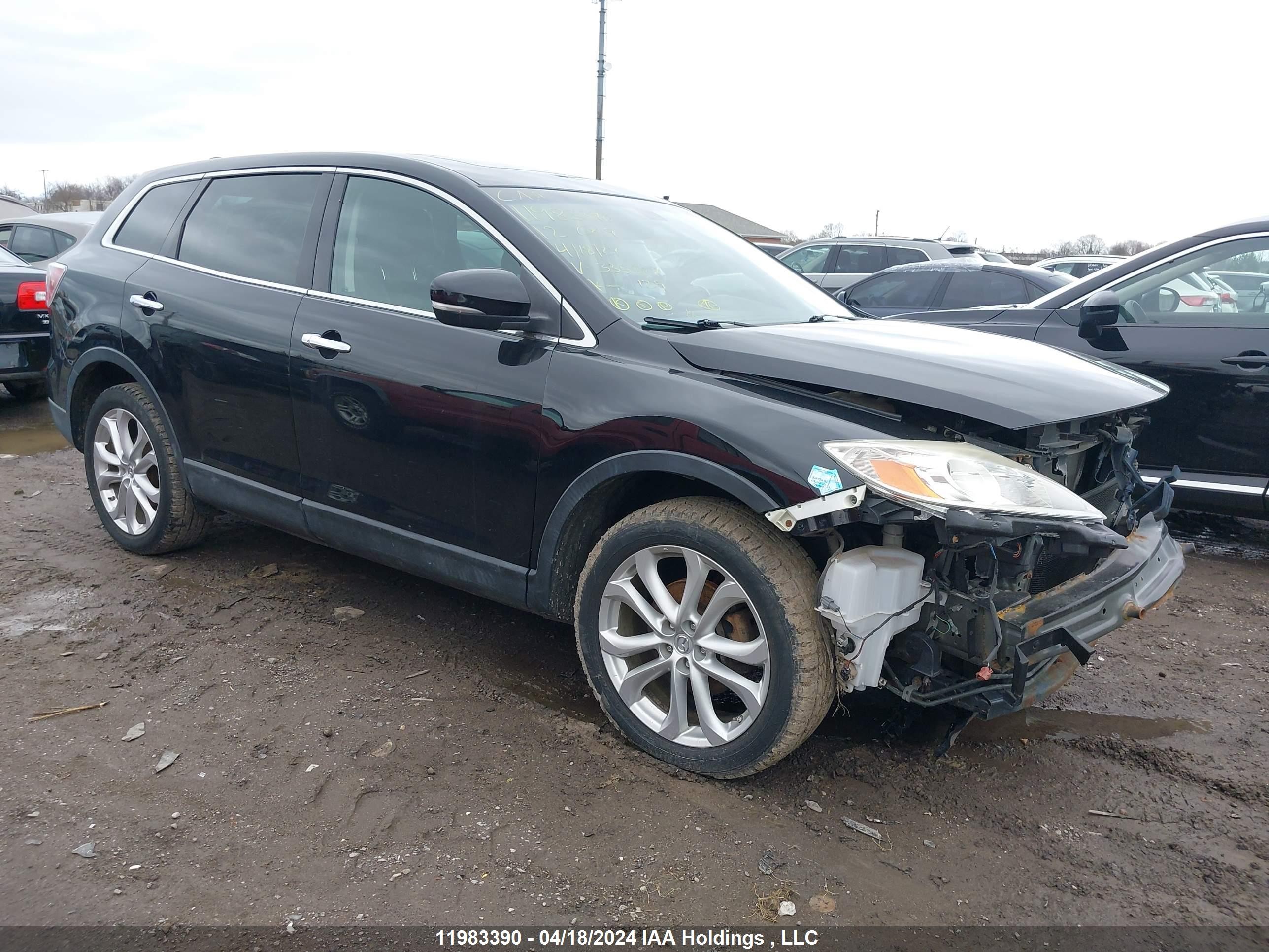 MAZDA CX-9 2012 jm3tb3daxc0335824