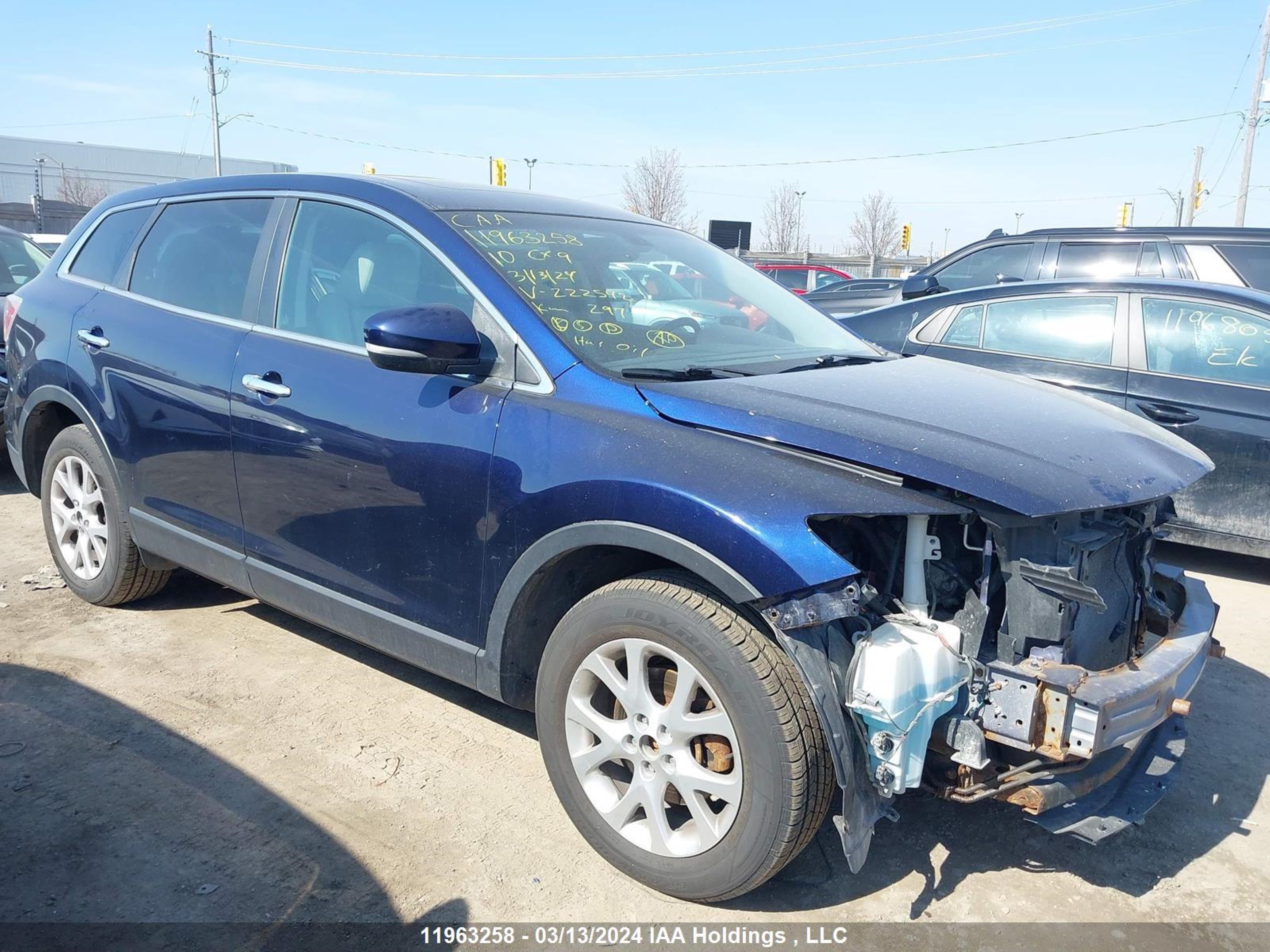 MAZDA CX-9 2010 jm3tb3ma9a0222542