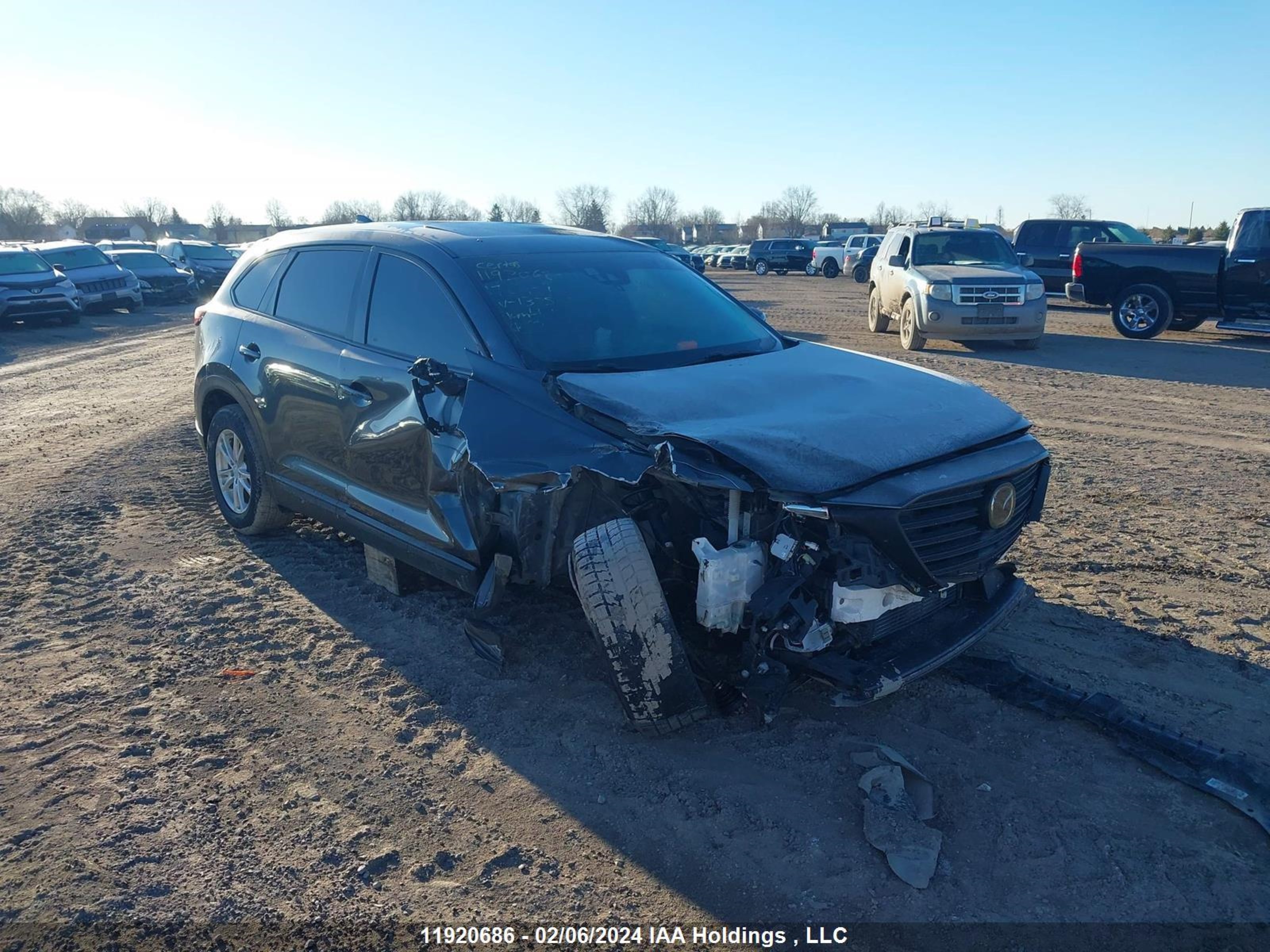 MAZDA CX-9 2017 jm3tcbdy0h0137572