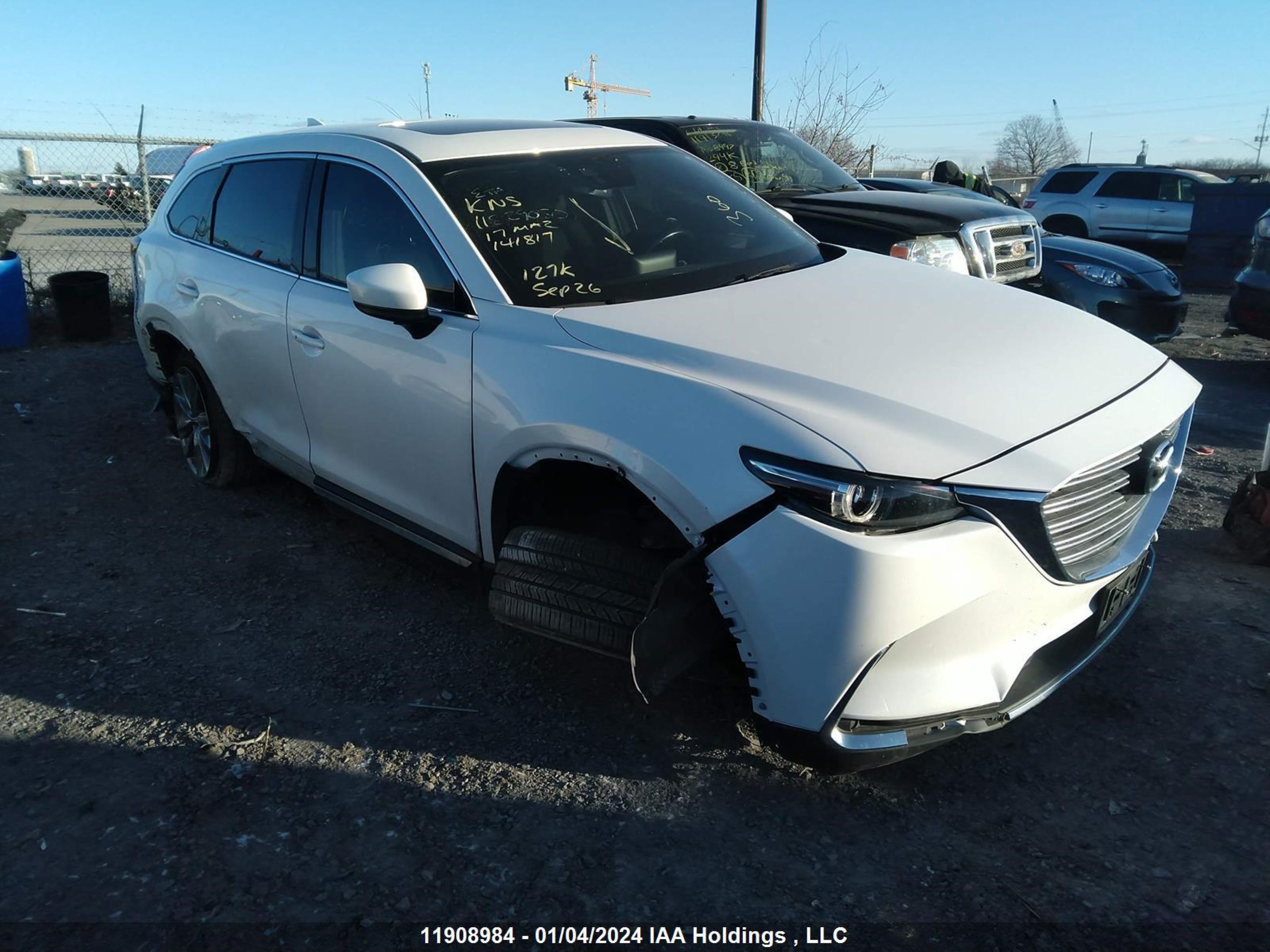 MAZDA CX-9 2017 jm3tcbdy2h0141817