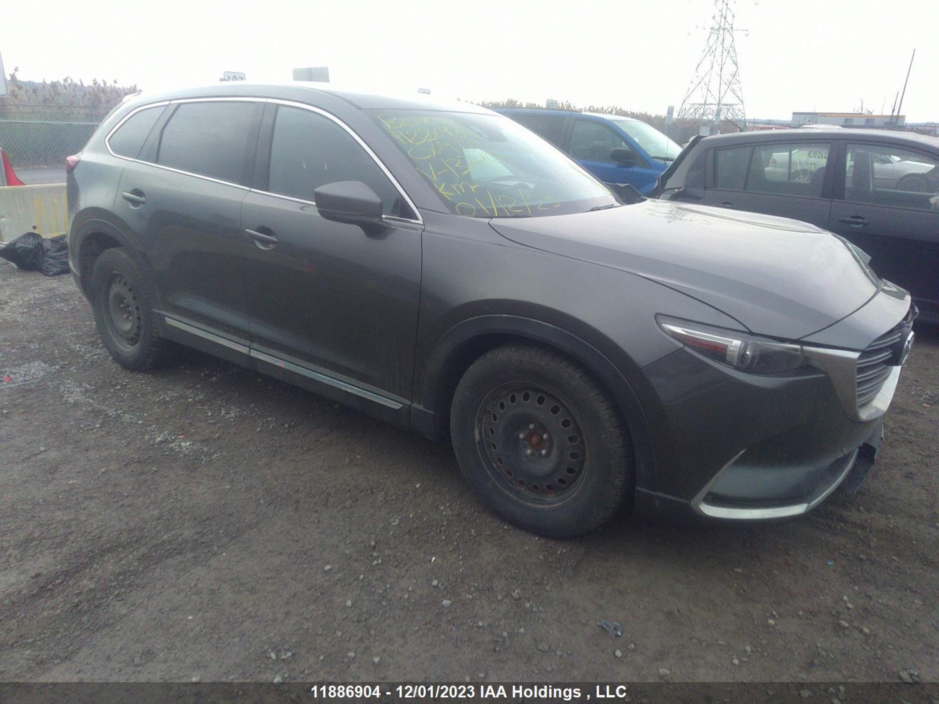 MAZDA CX-9 2017 jm3tcbdy5h0137406