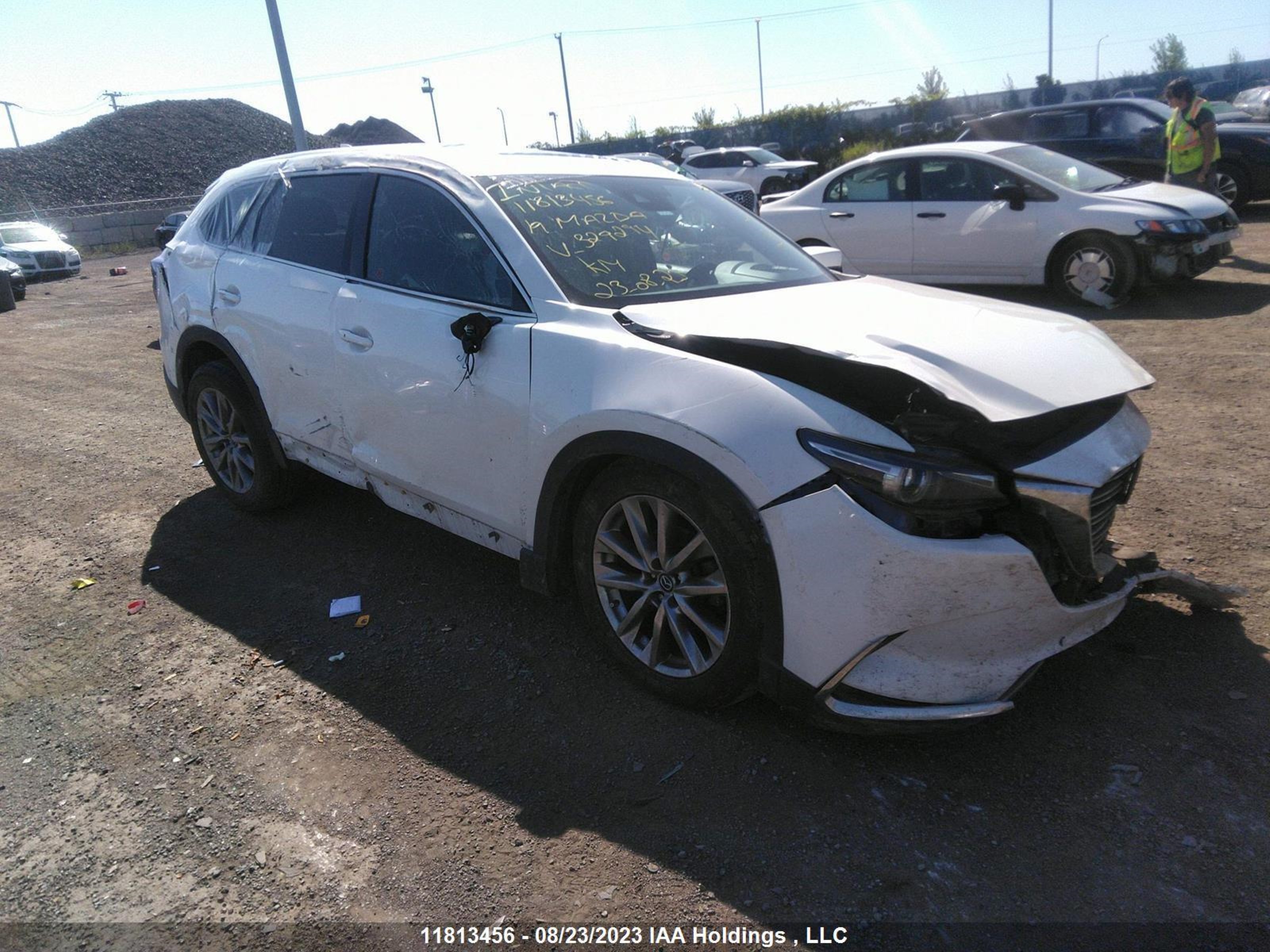 MAZDA CX-9 2019 jm3tcbdy6k0329294