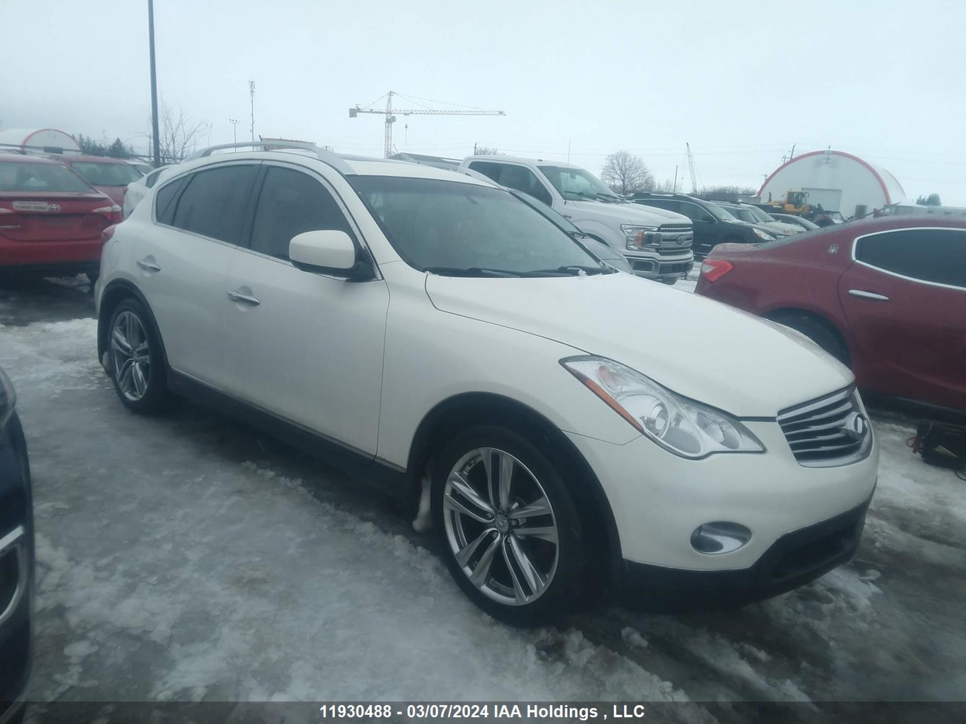 INFINITI EX 2012 jn1aj0hr0cm452311