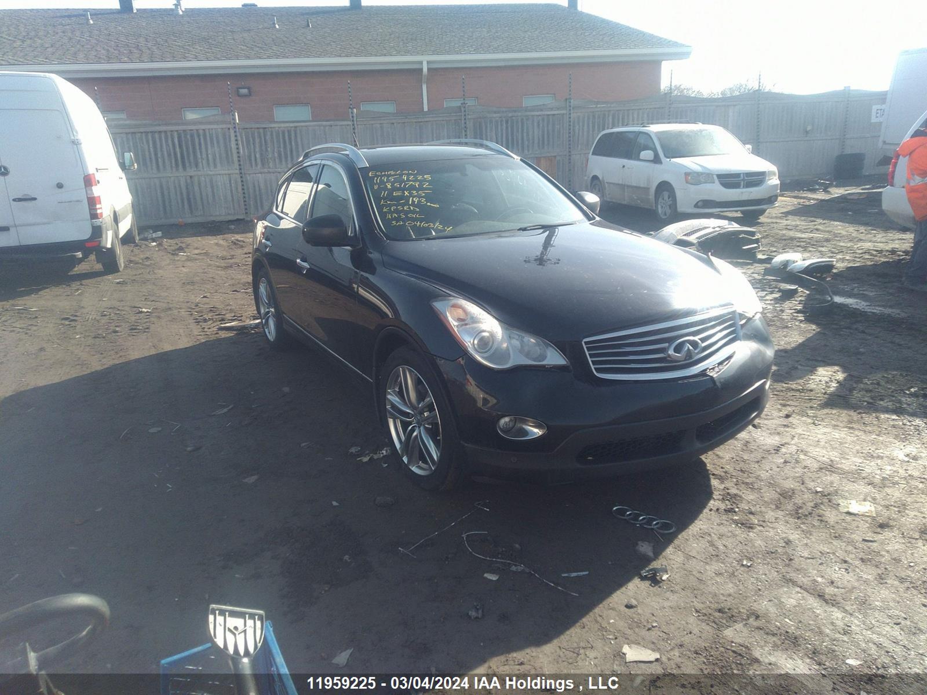 INFINITI EX 2011 jn1aj0hr1bm851792