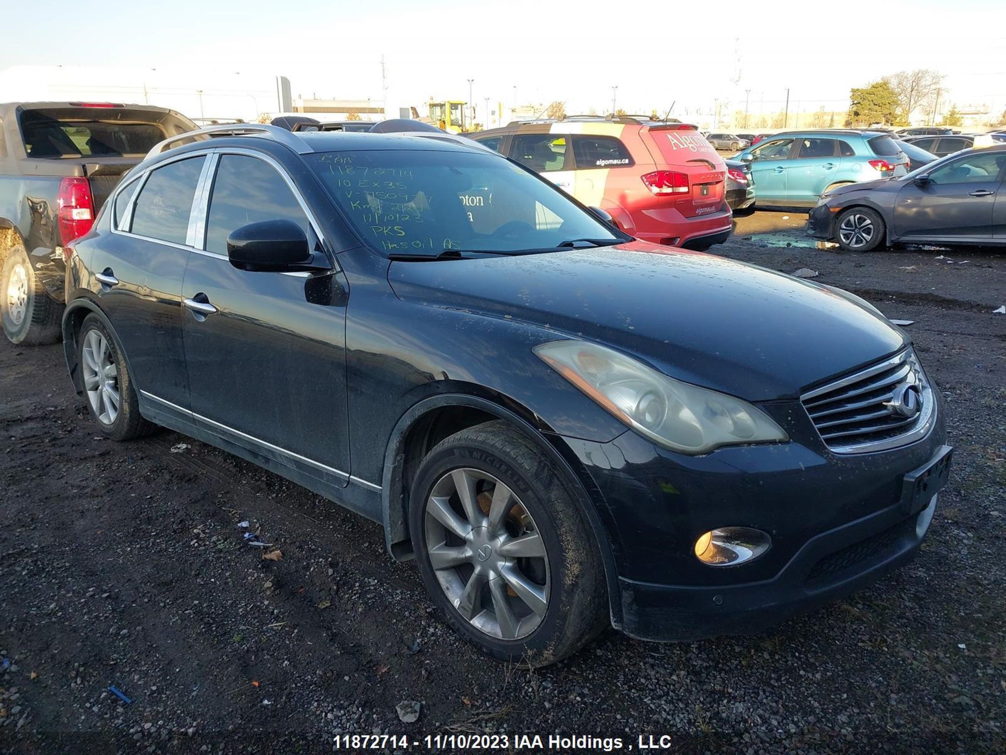 INFINITI EX 2010 jn1aj0hr2am750937