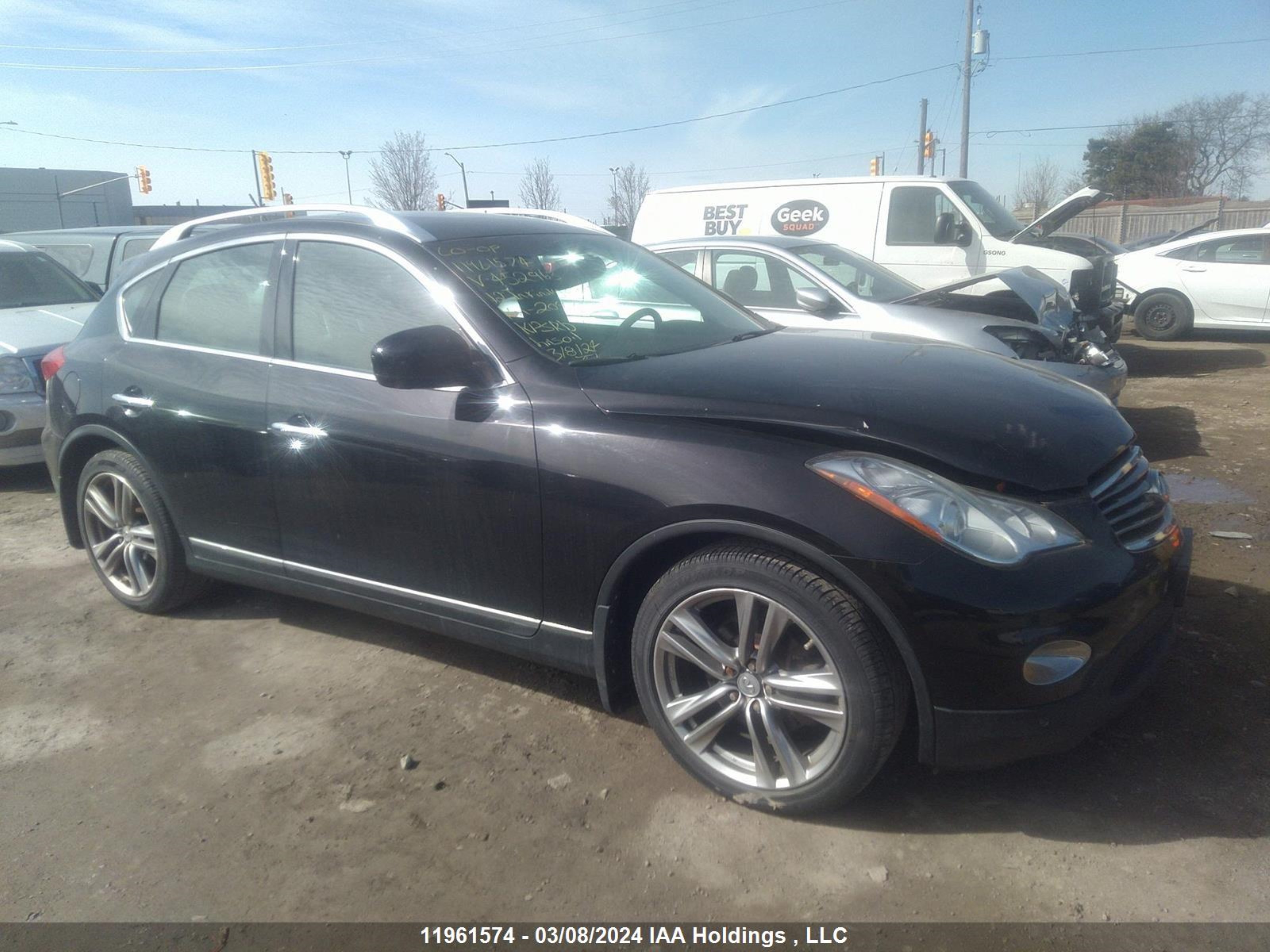 INFINITI EX 2012 jn1aj0hrxcm452963