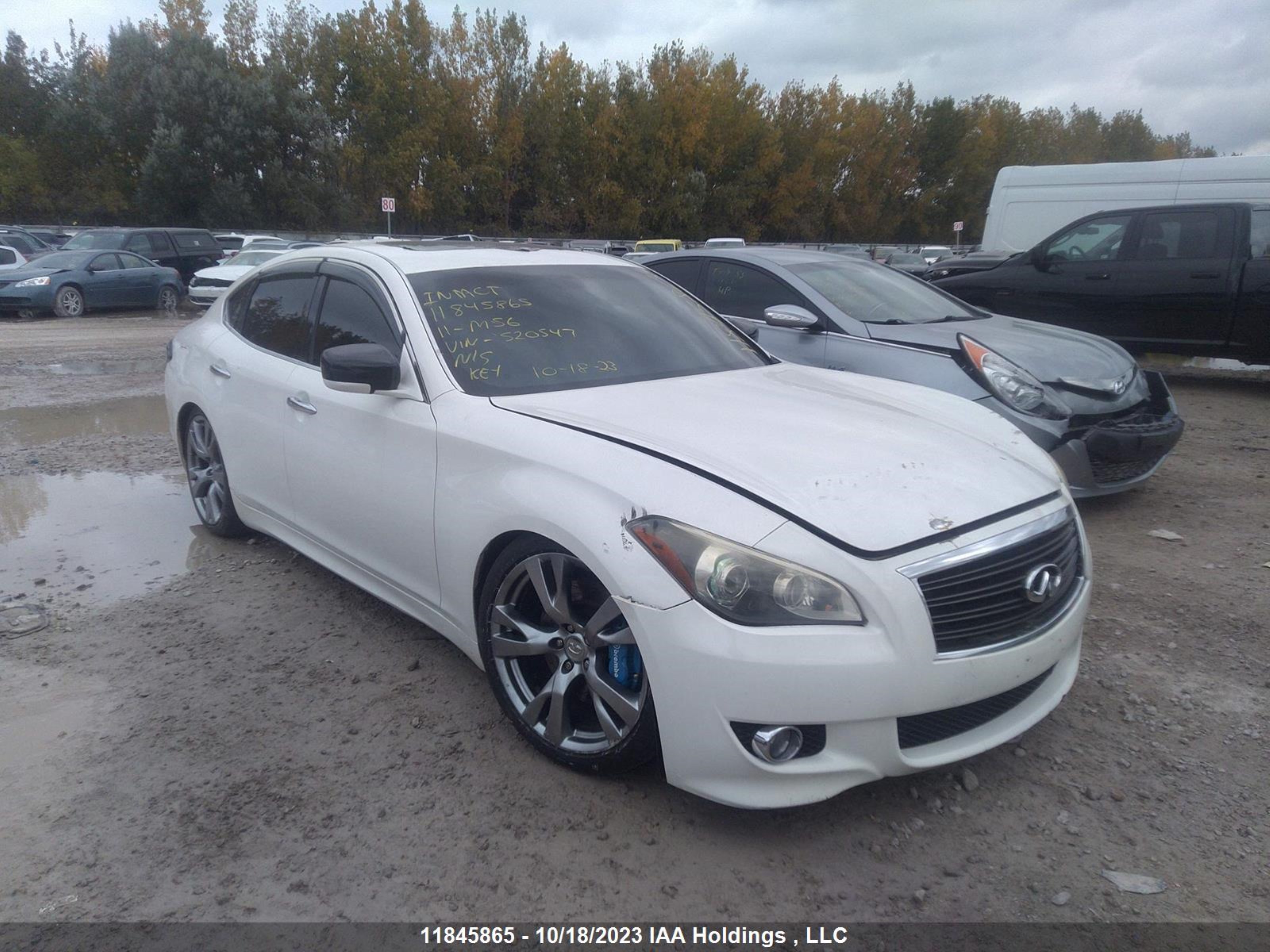 INFINITI M 2011 jn1ay1ap7bm520547