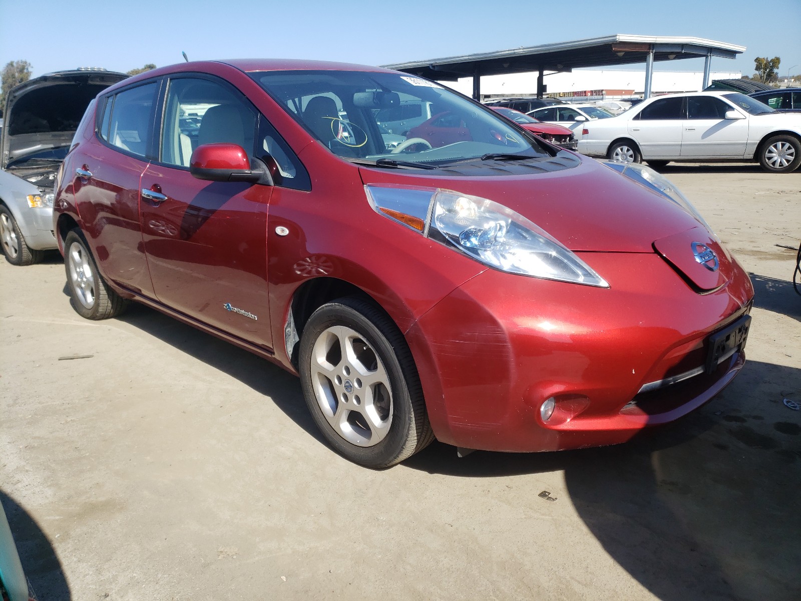 NISSAN LEAF SV 2011 jn1az0cp0bt005156