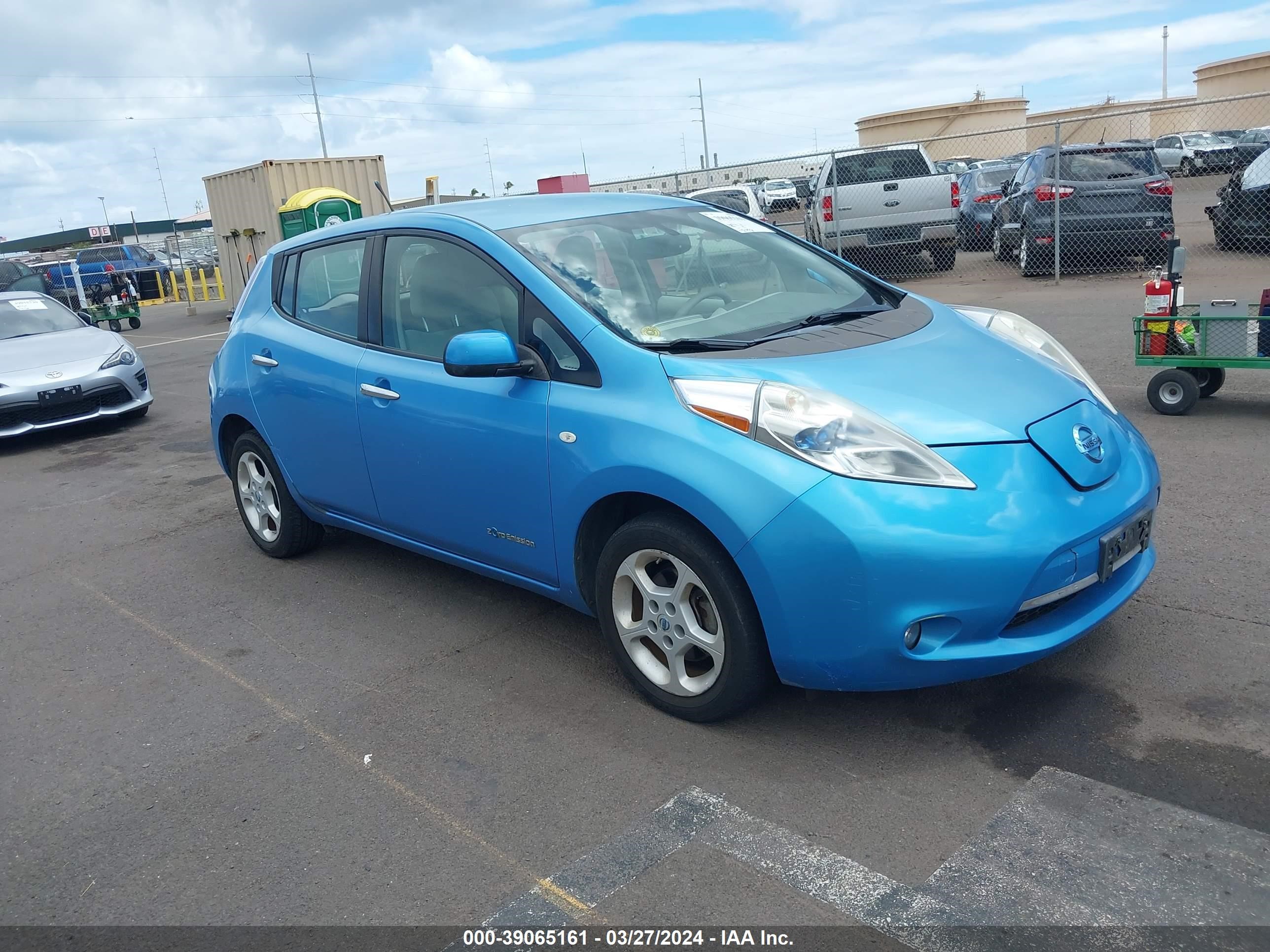 NISSAN LEAF 2011 jn1az0cp3bt001201