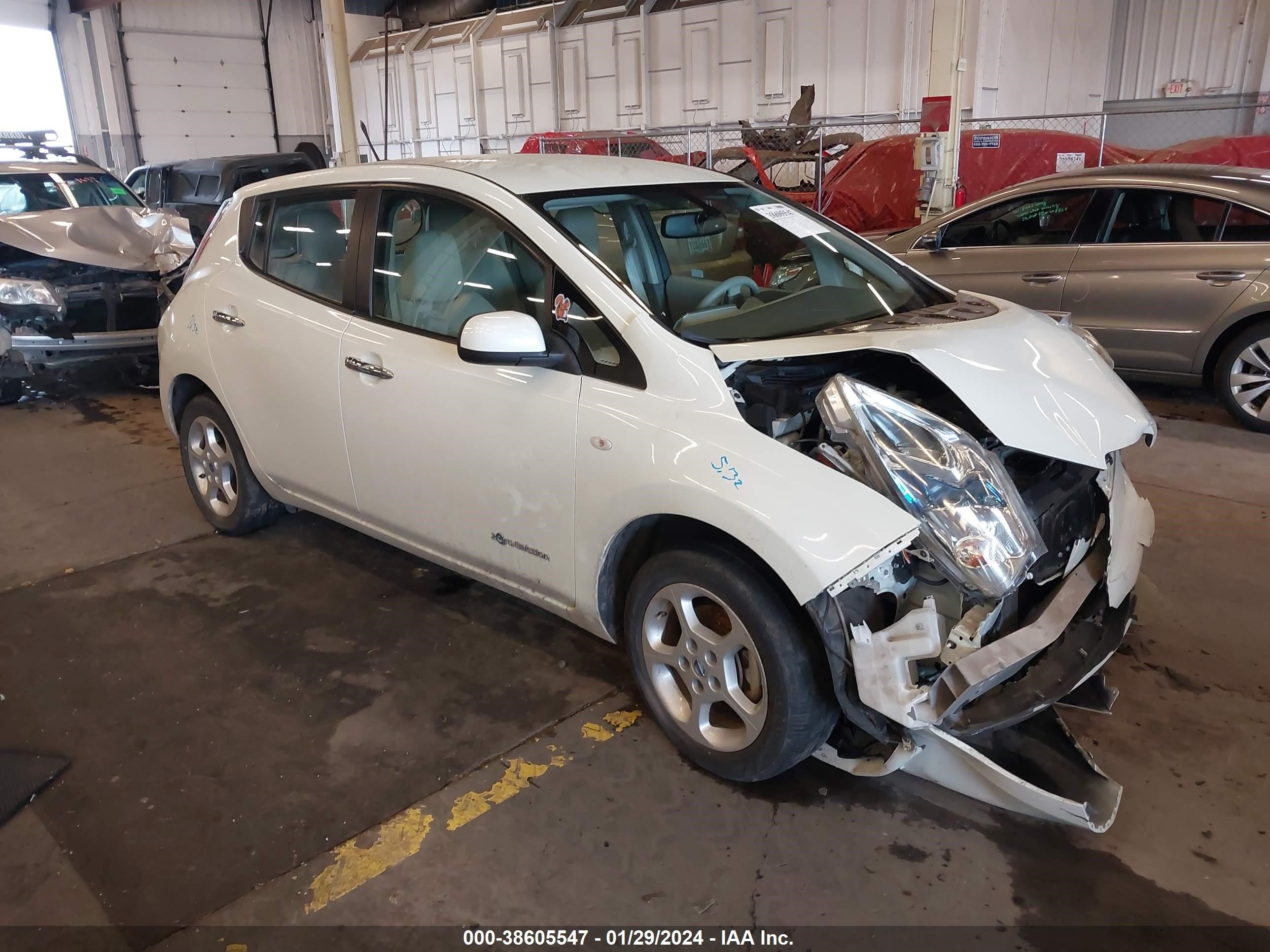 NISSAN LEAF 2011 jn1az0cp3bt009007