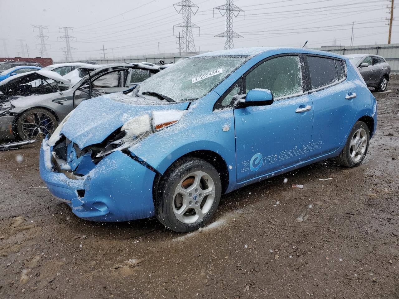 NISSAN LEAF 2011 jn1az0cp4bt002227