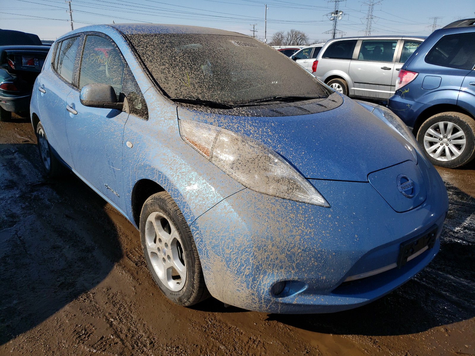 NISSAN LEAF SV 2011 jn1az0cp4bt008285