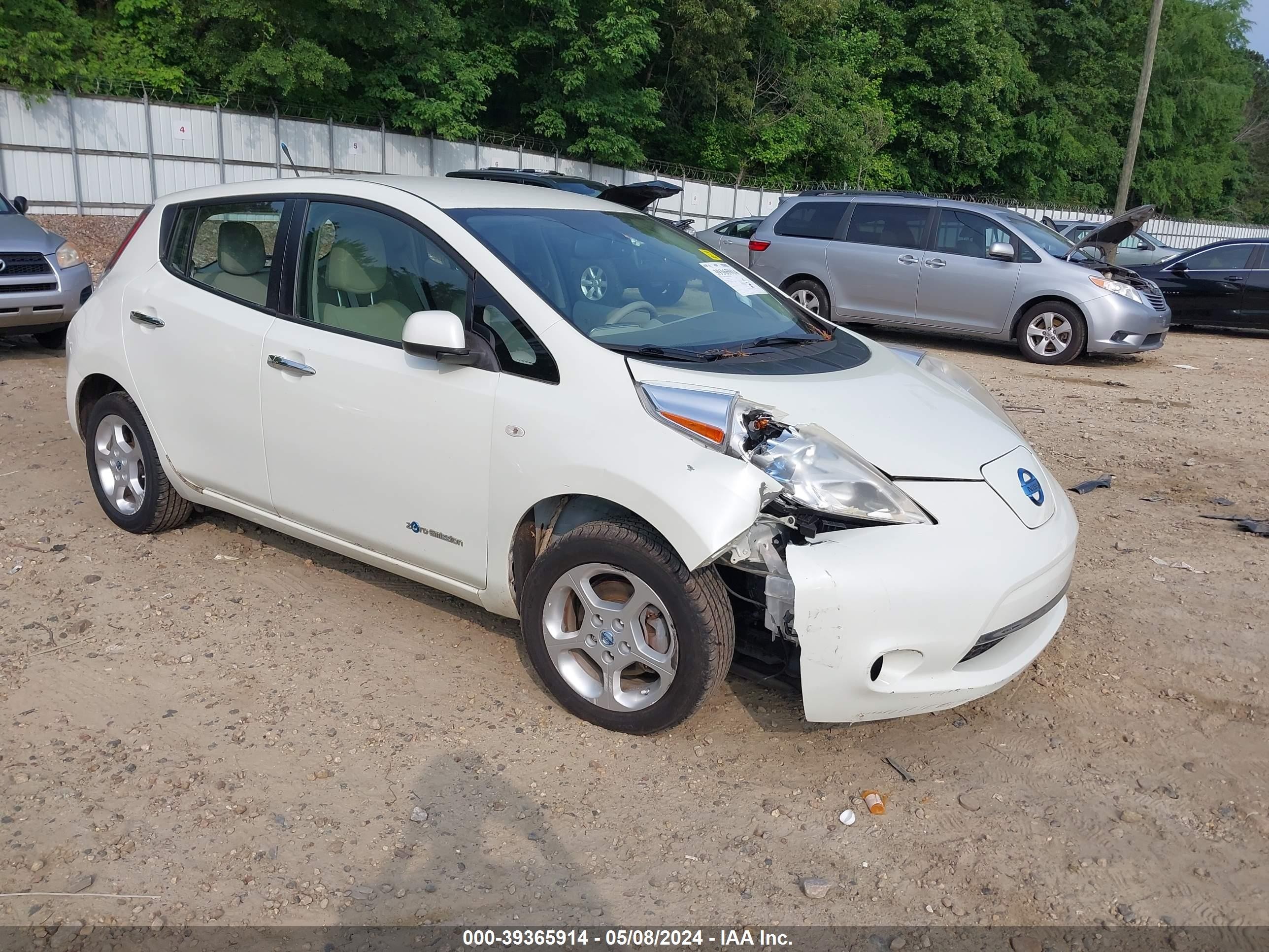 NISSAN LEAF 2011 jn1az0cp7bt000469