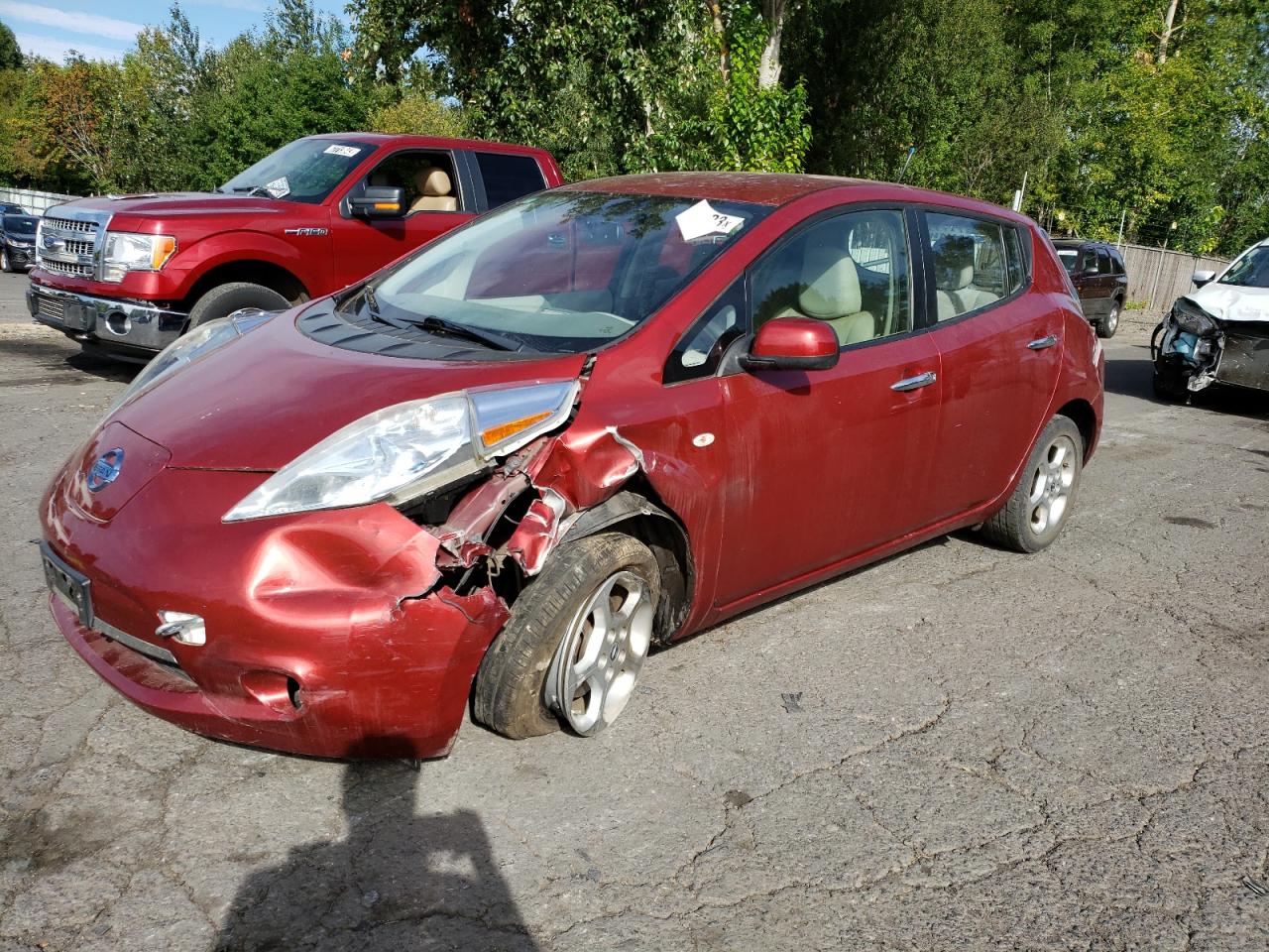 NISSAN LEAF 2012 jn1az0cp8ct016648