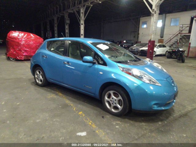 NISSAN LEAF 2011 jn1az0cp9bt005267