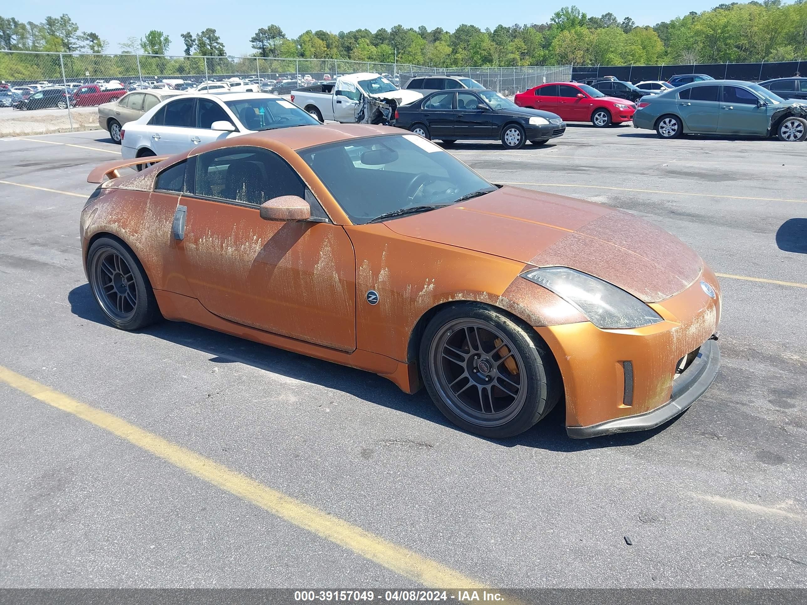 NISSAN 350Z 2003 jn1az34d03t112053